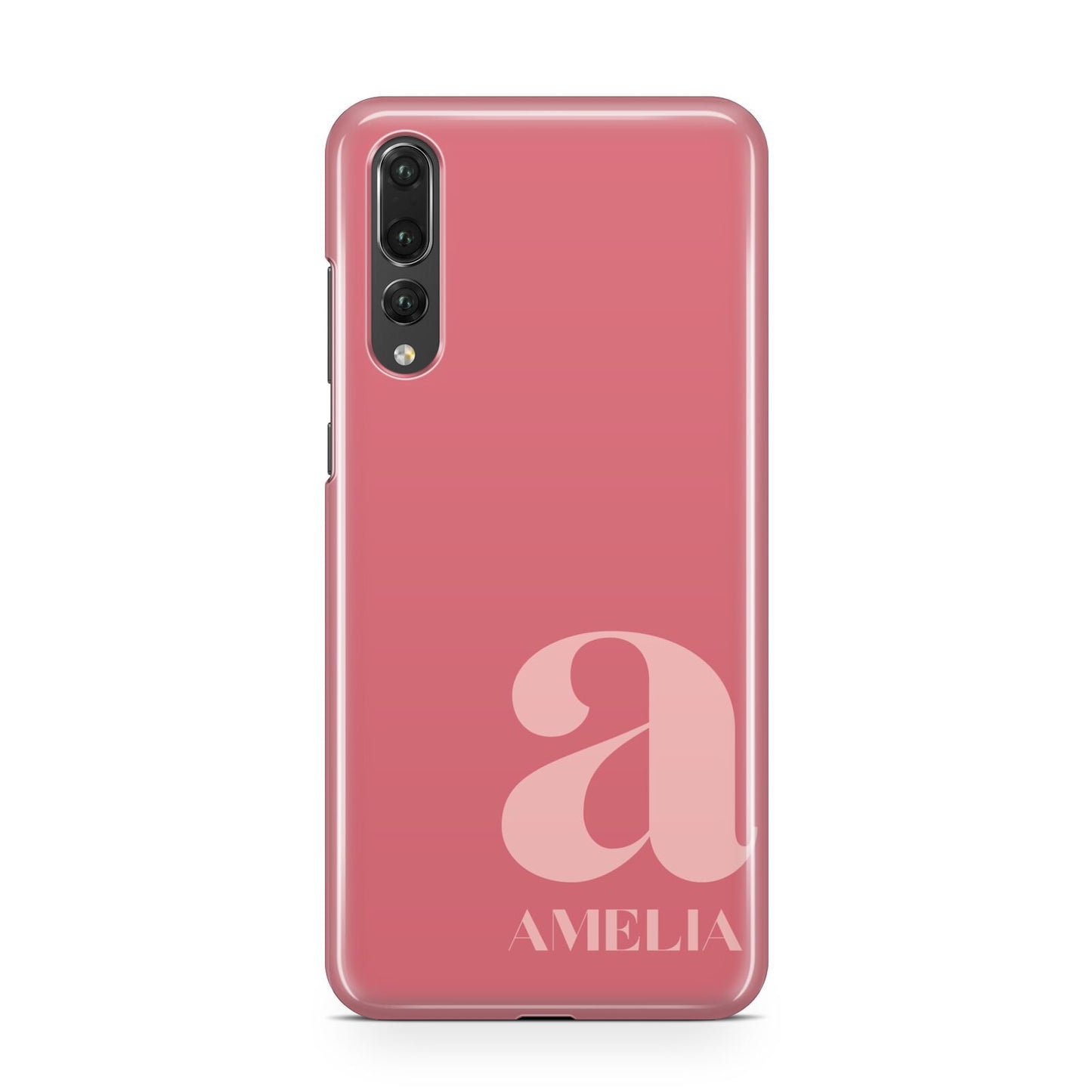 Pink Letter with Name Huawei P20 Pro Phone Case