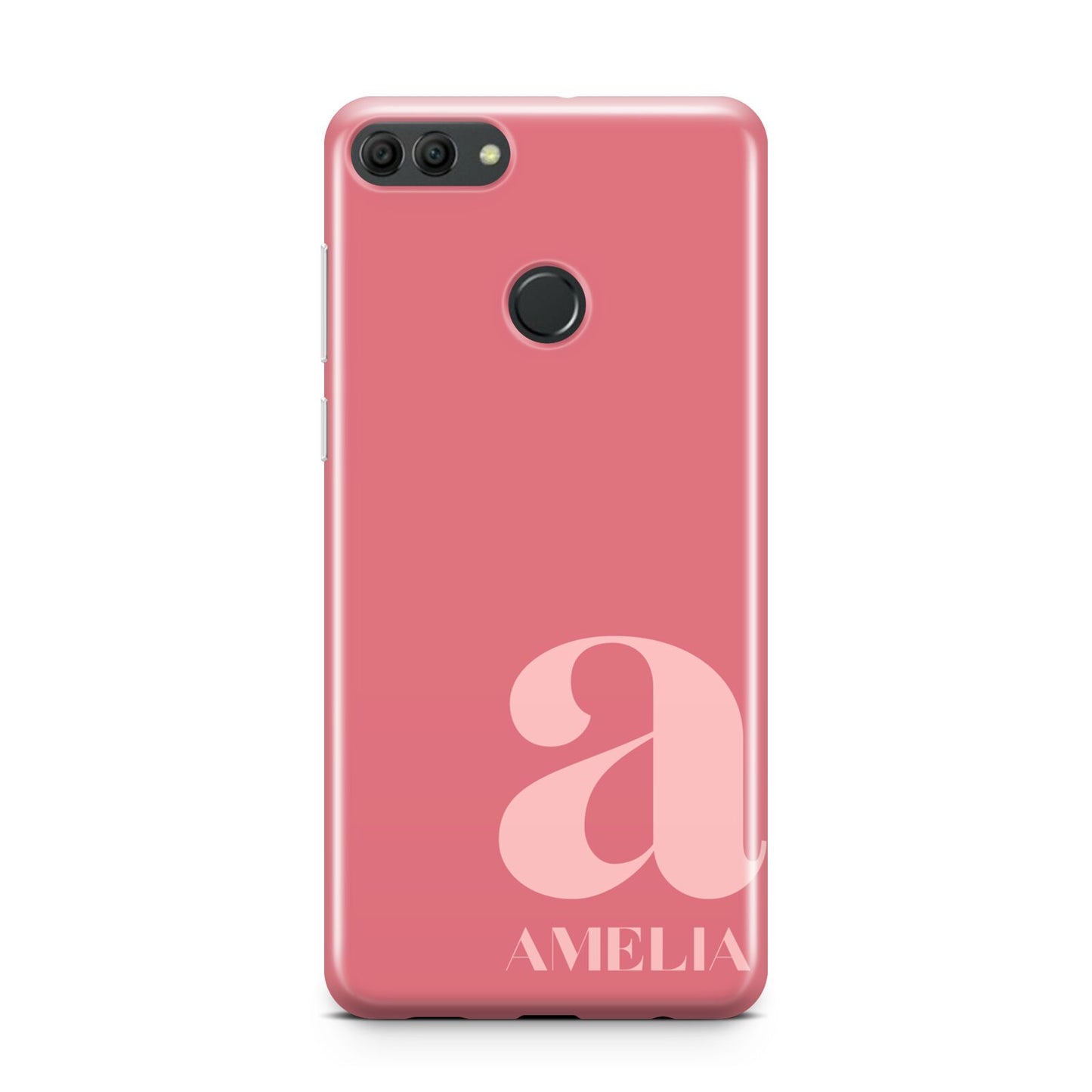 Pink Letter with Name Huawei Y9 2018