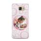 Pink Love Hearts Photo Personalised Samsung Galaxy A5 2016 Case on gold phone