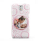 Pink Love Hearts Photo Personalised Samsung Galaxy Note 3 Case