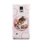 Pink Love Hearts Photo Personalised Samsung Galaxy Note 4 Case