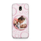 Pink Love Hearts Photo Personalised Samsung J5 2017 Case