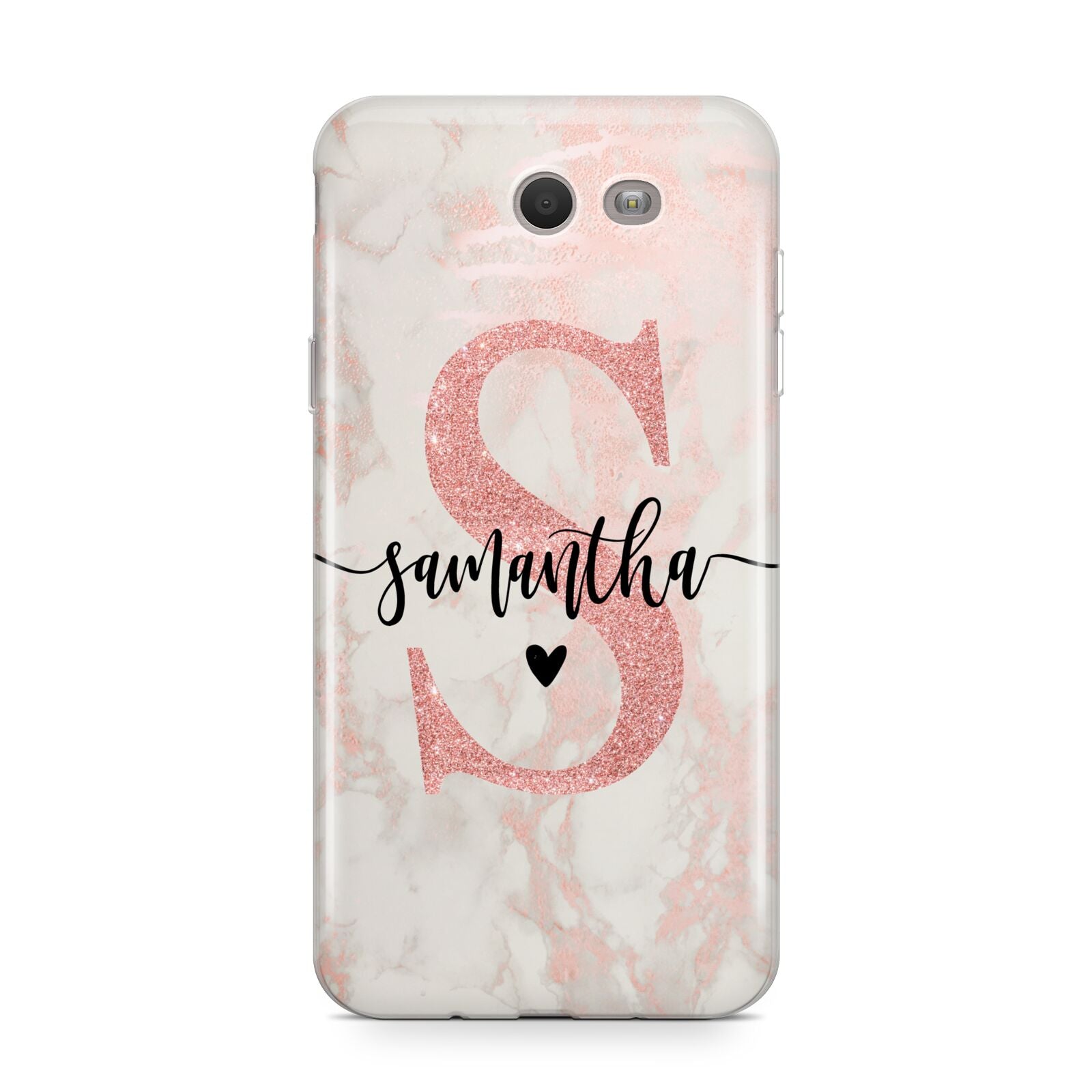 For Samsung S23 Plus Ultra S22 S21 FE S20 Phone Case Personalise Marble  Monogram