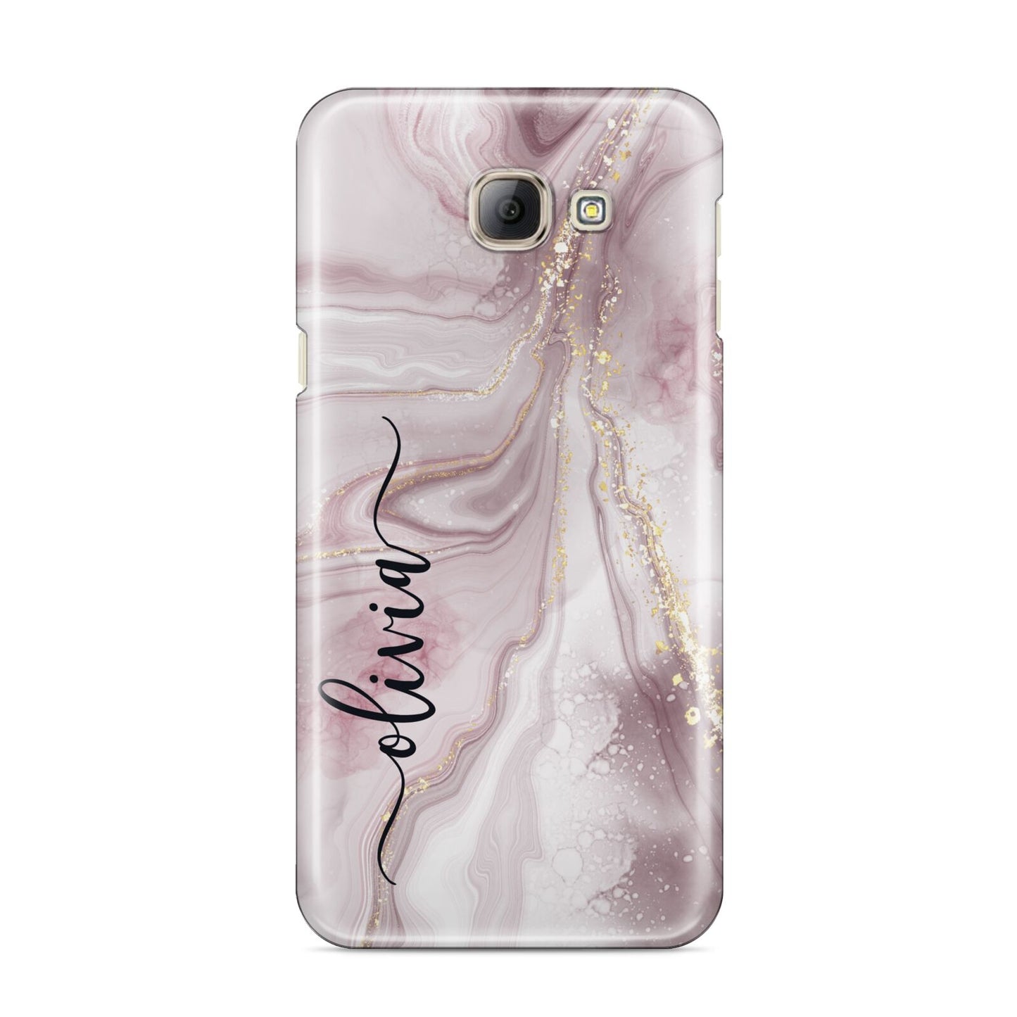 Pink Marble Samsung Galaxy A8 2016 Case