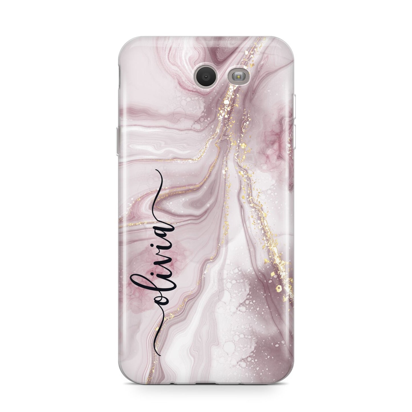 Pink Marble Samsung Galaxy J7 2017 Case