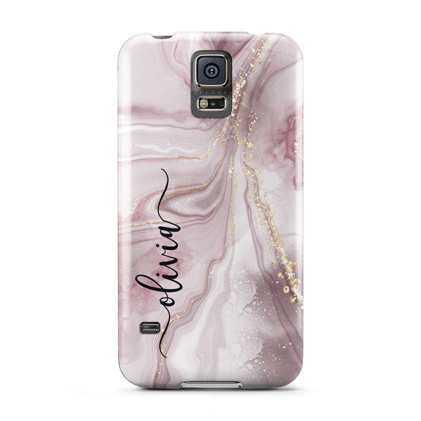 Pink Marble Samsung Galaxy S5 Case