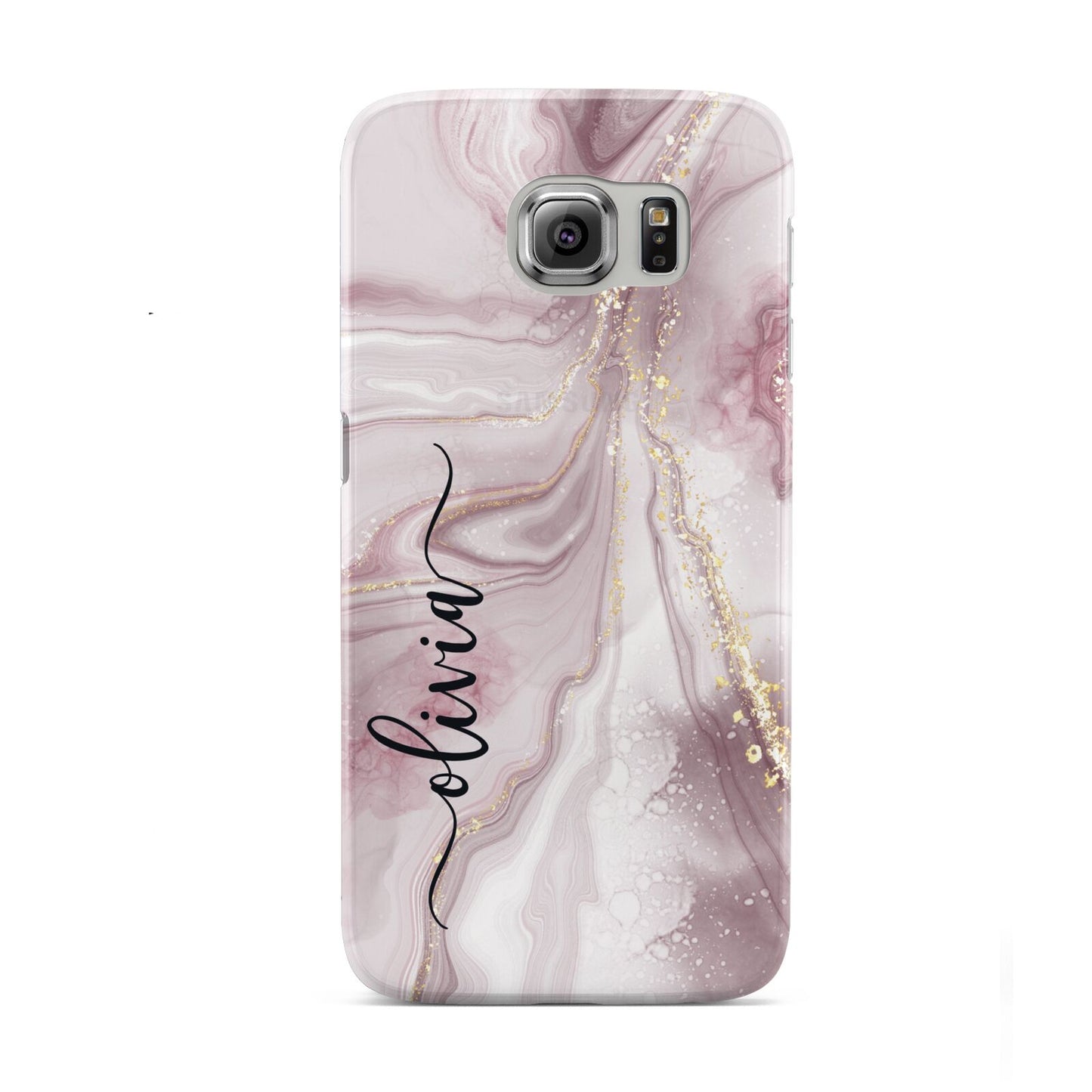 Pink Marble Samsung Galaxy S6 Case