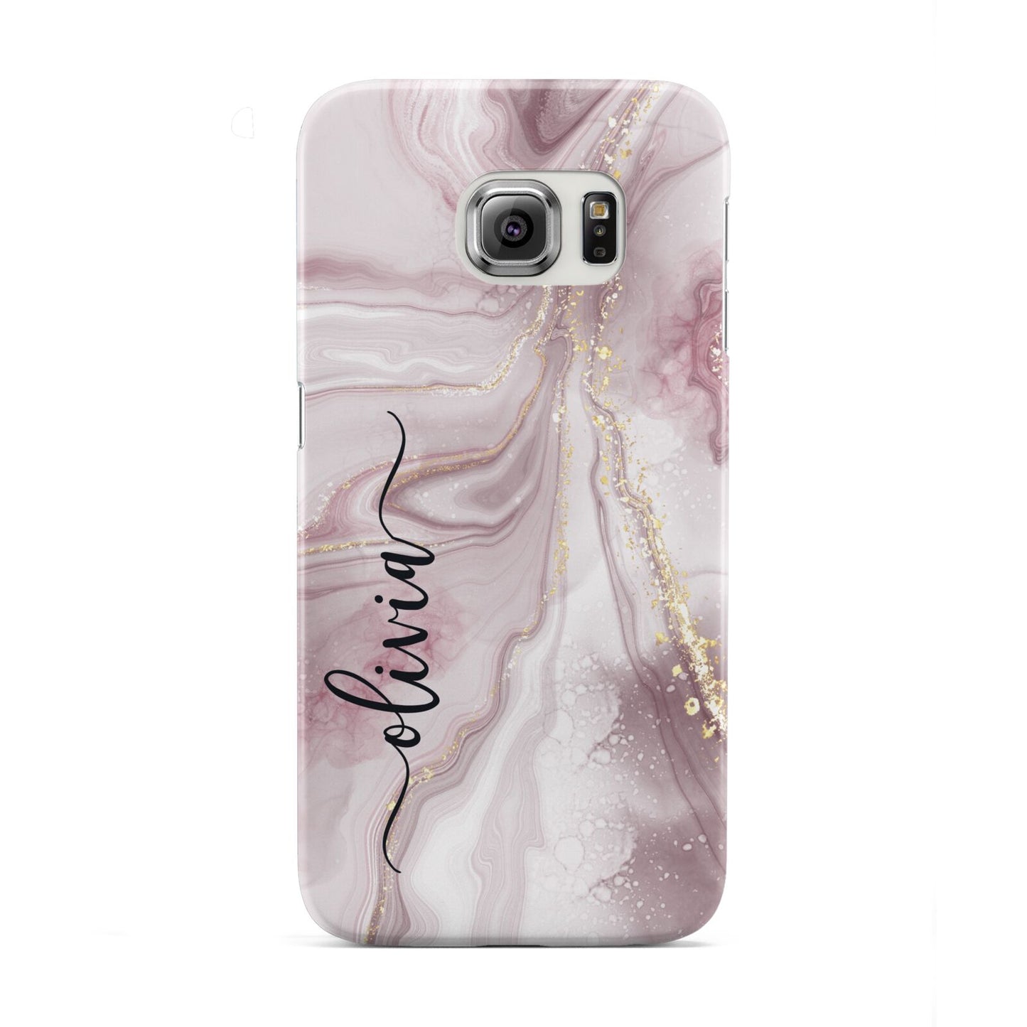 Pink Marble Samsung Galaxy S6 Edge Case