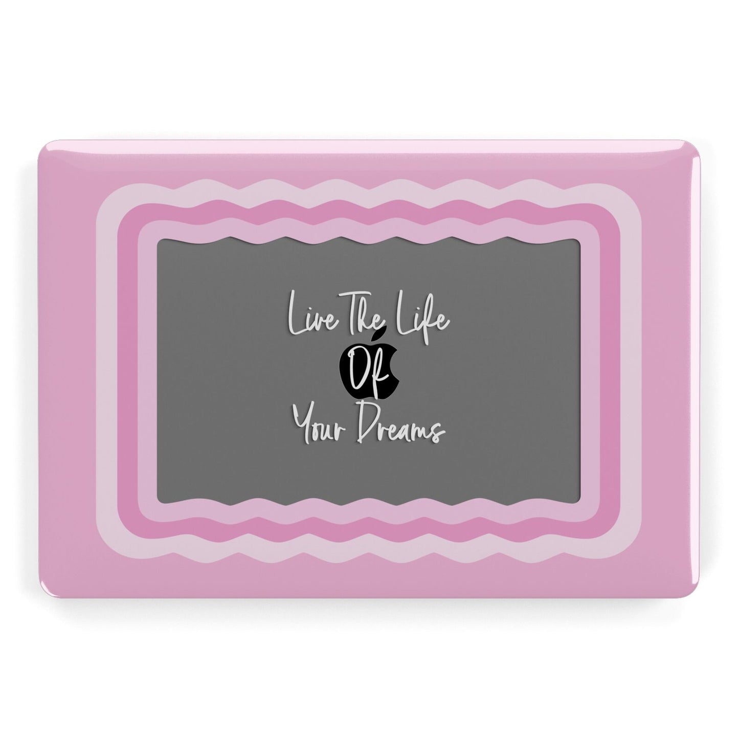 Pink Mirror Quote Apple MacBook Case