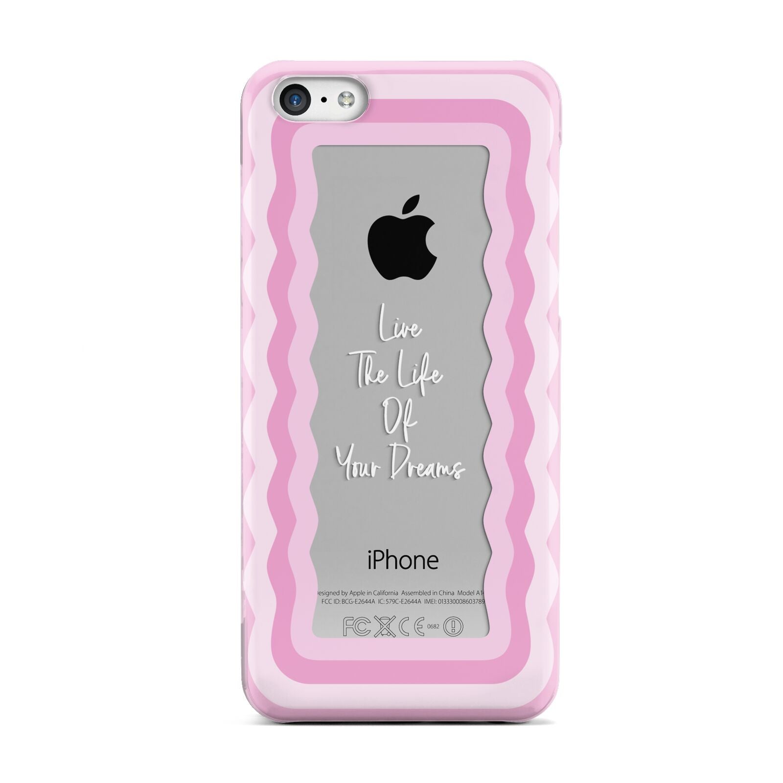 Pink Mirror Quote Apple iPhone 5c Case