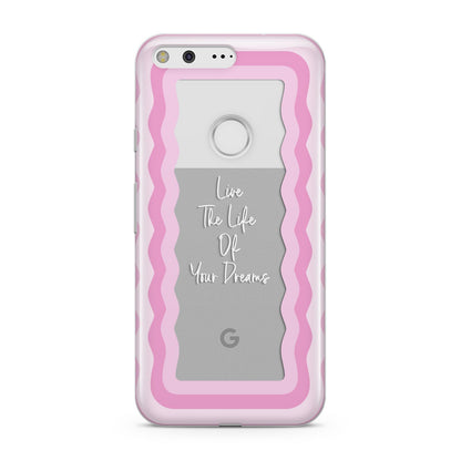 Pink Mirror Quote Google Pixel Case