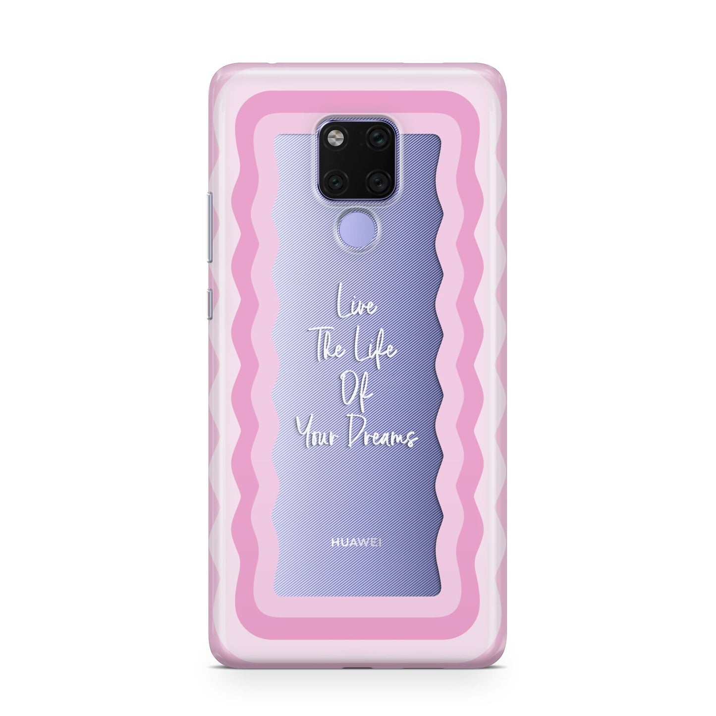 Pink Mirror Quote Huawei Mate 20X Phone Case