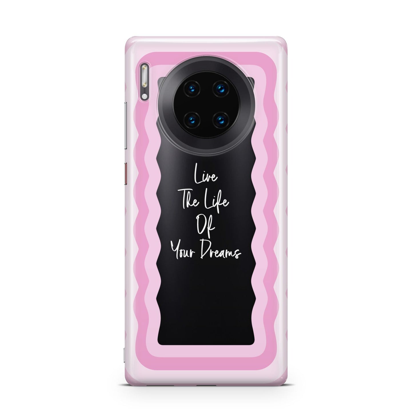 Pink Mirror Quote Huawei Mate 30 Pro Phone Case