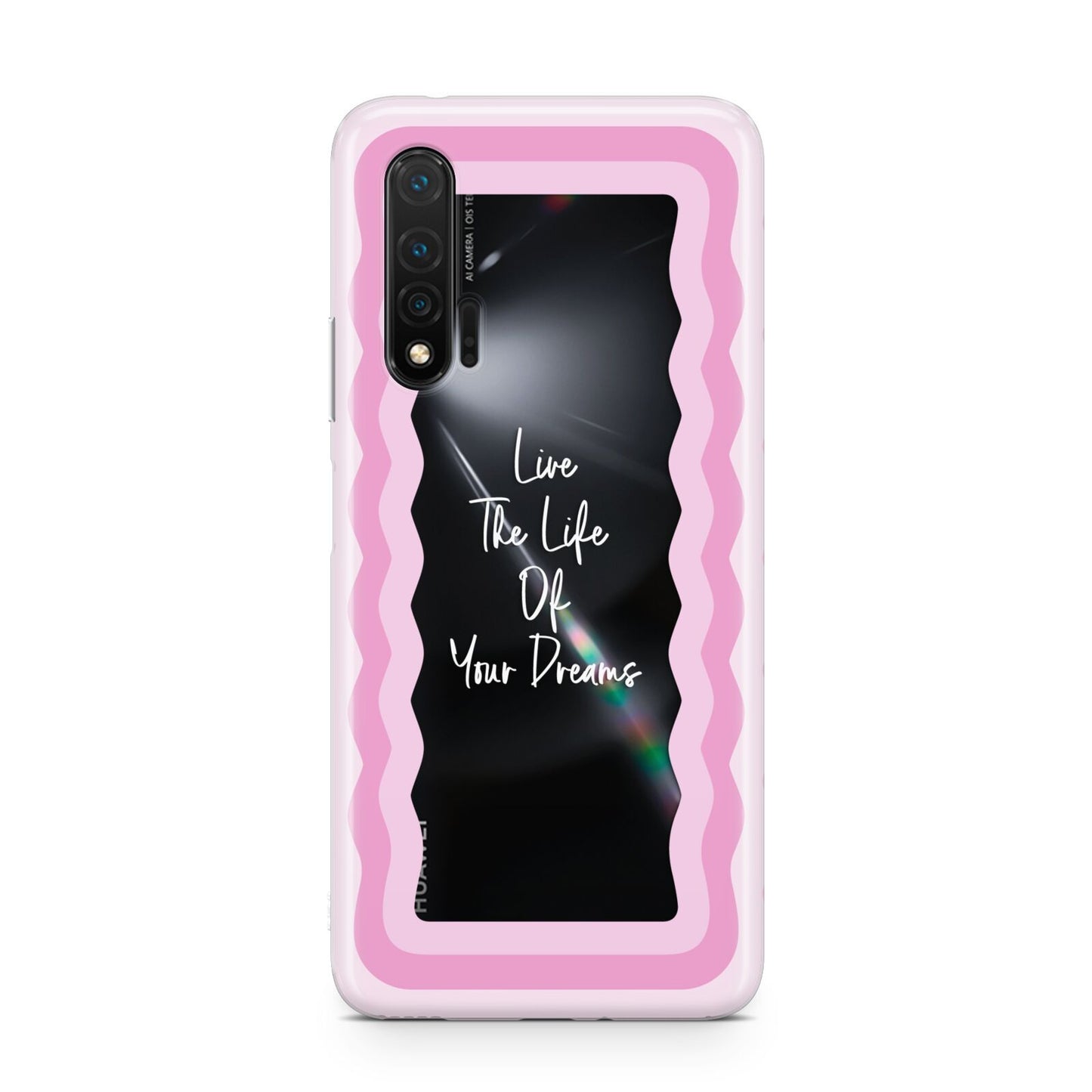 Pink Mirror Quote Huawei Nova 6 Phone Case