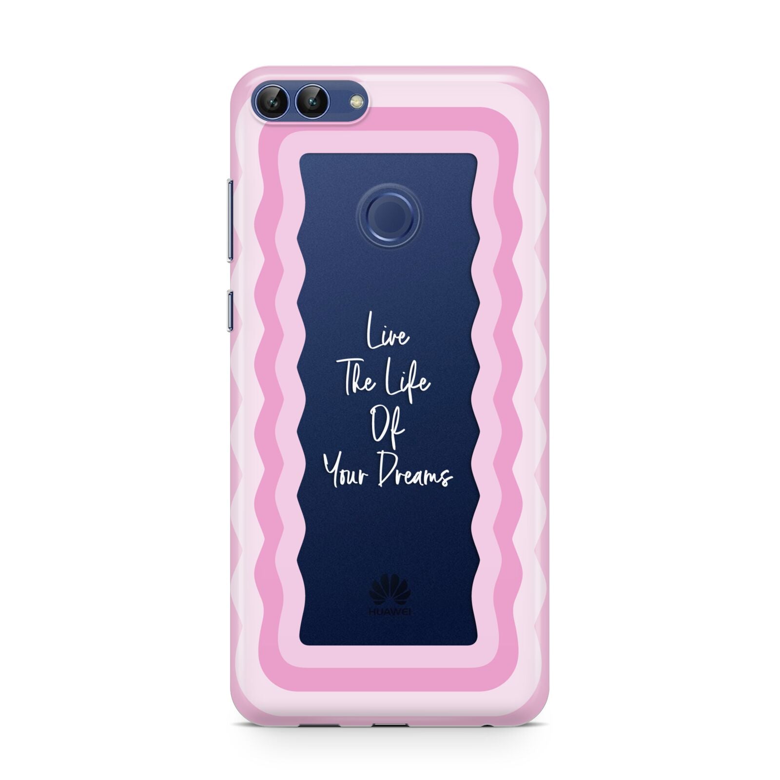 Pink Mirror Quote Huawei P Smart Case