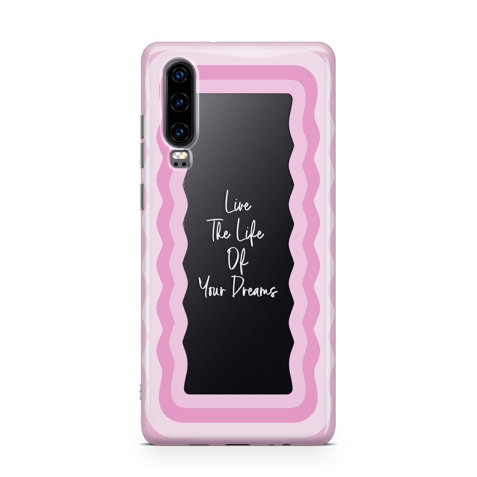 Pink Mirror Quote Huawei P30 Phone Case