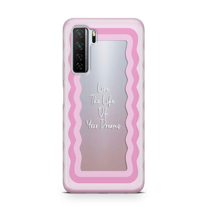 Pink Mirror Quote Huawei P40 Lite 5G Phone Case