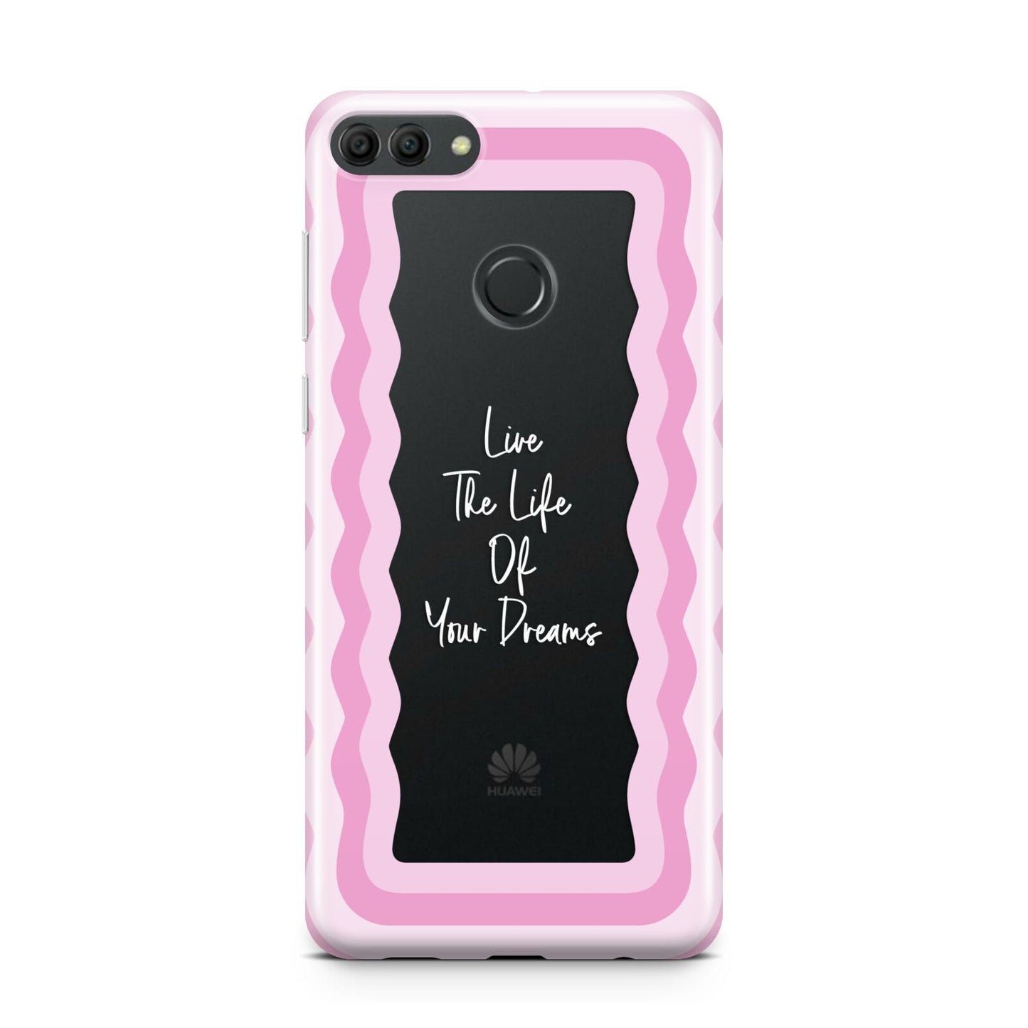 Pink Mirror Quote Huawei Y9 2018