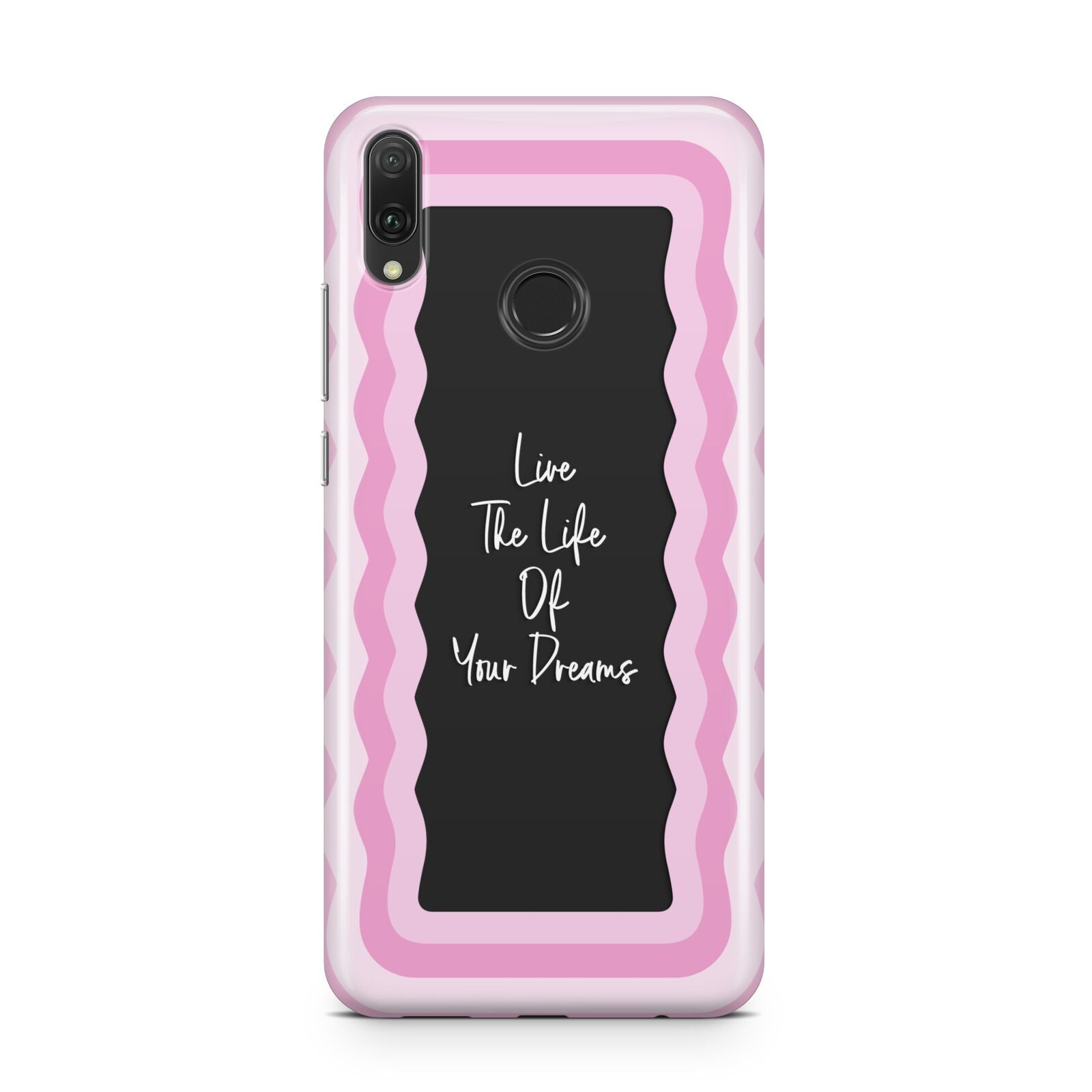 Pink Mirror Quote Huawei Y9 2019