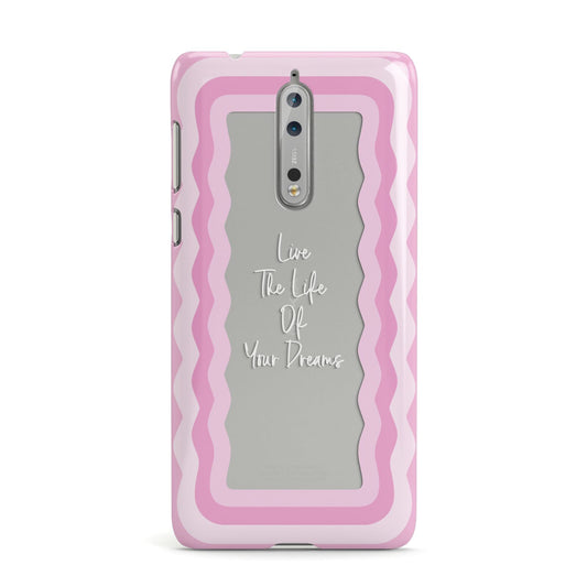 Pink Mirror Quote Nokia Case