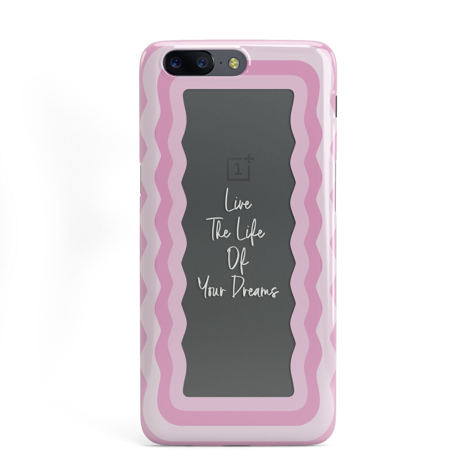 Pink Mirror Quote OnePlus Case