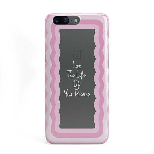 Pink Mirror Quote OnePlus Case