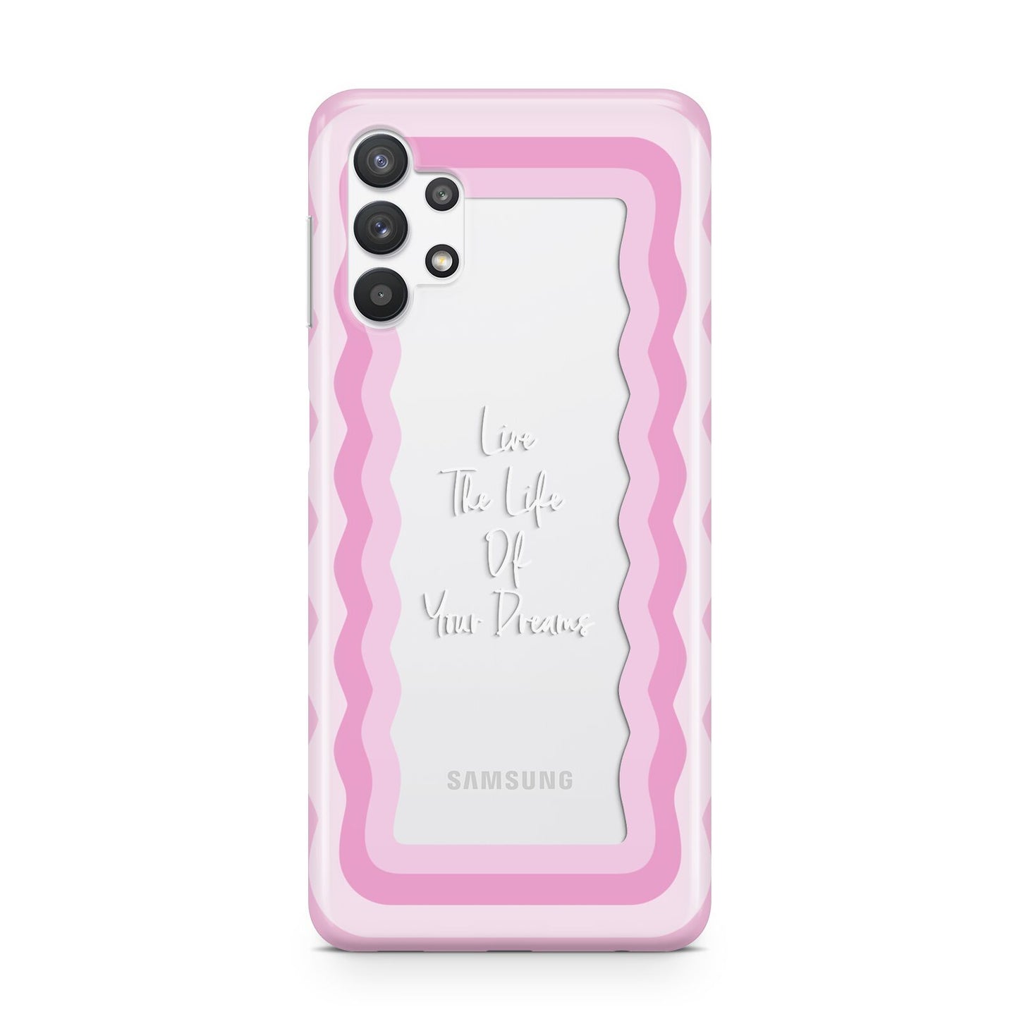 Pink Mirror Quote Samsung A32 5G Case