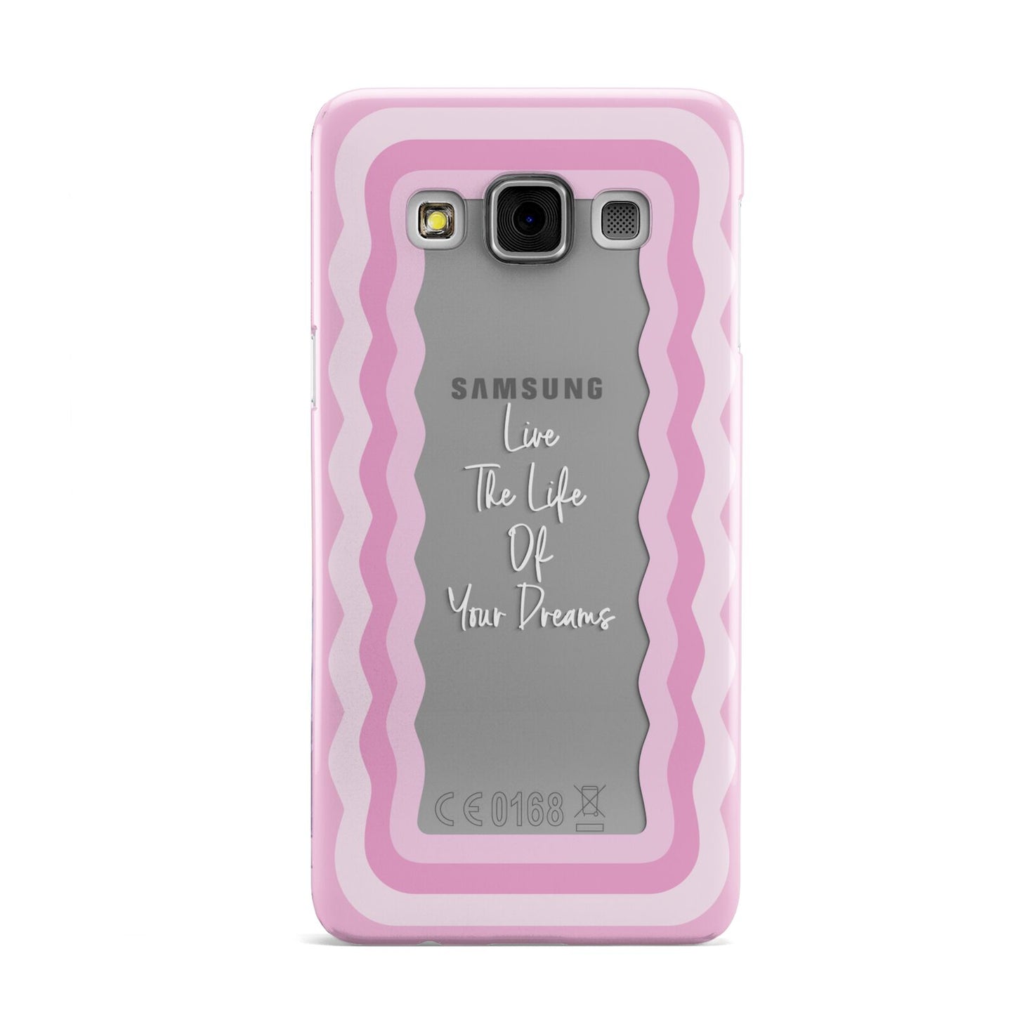 Pink Mirror Quote Samsung Galaxy A3 Case