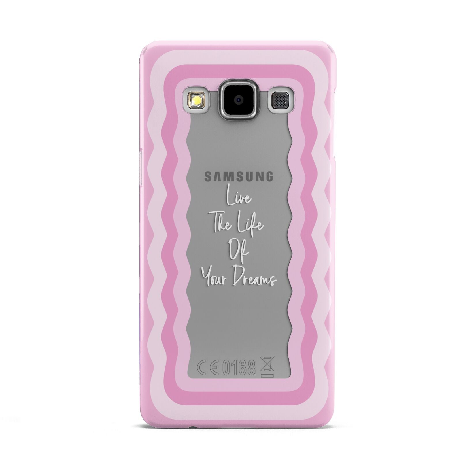 Pink Mirror Quote Samsung Galaxy A5 Case