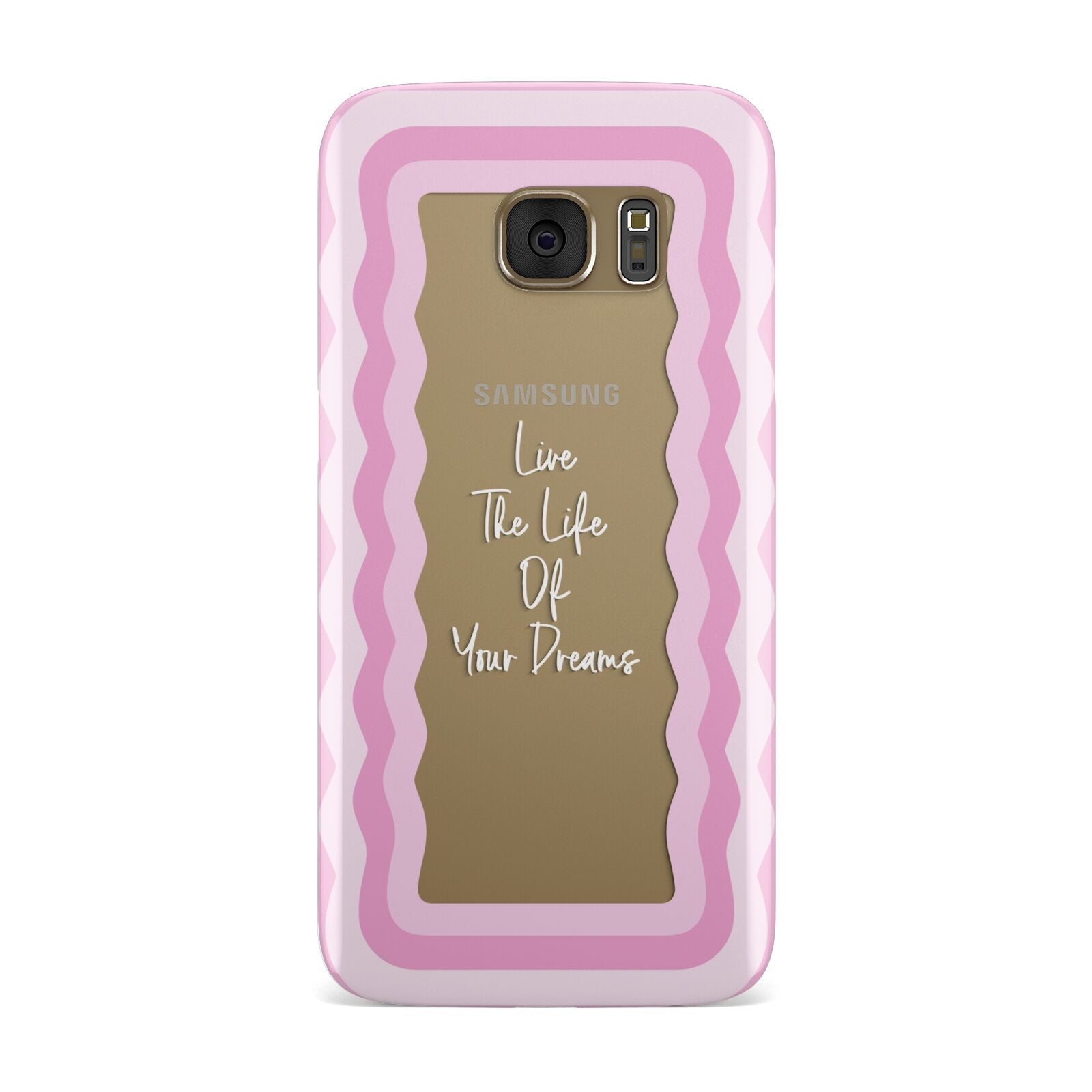 Pink Mirror Quote Samsung Galaxy Case