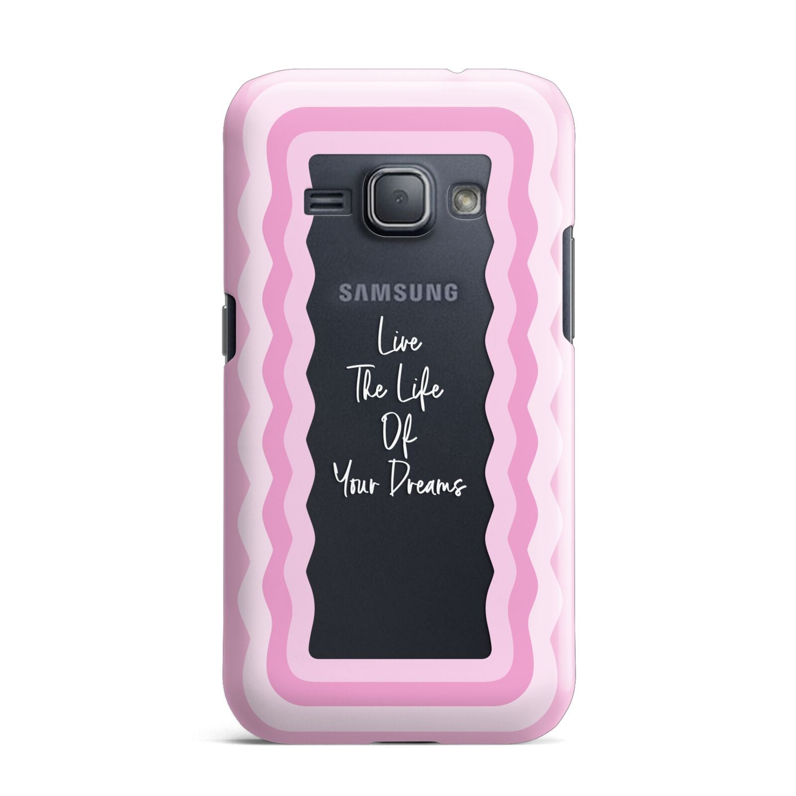 Pink Mirror Quote Samsung Galaxy J1 2016 Case