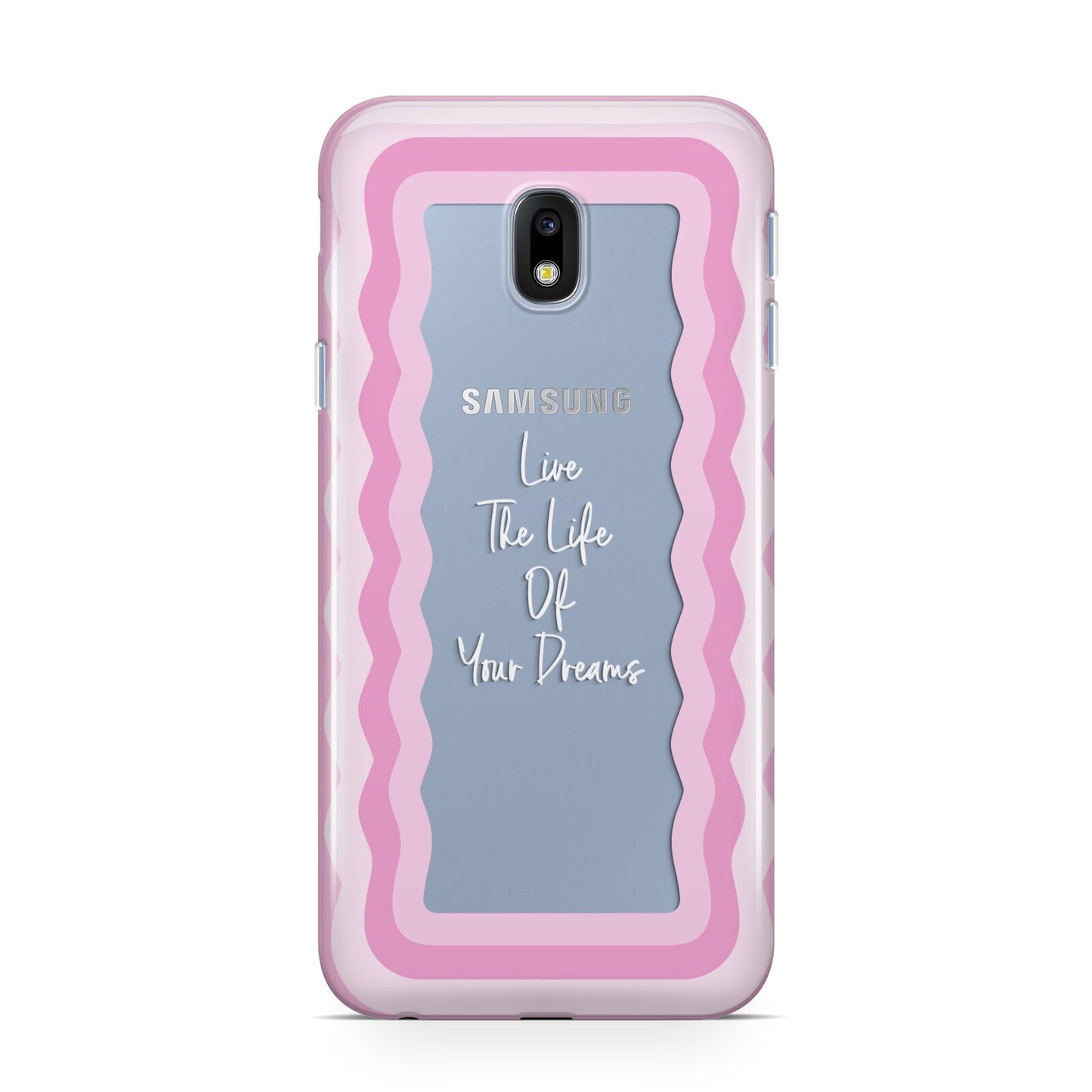 Pink Mirror Quote Samsung Galaxy J3 2017 Case