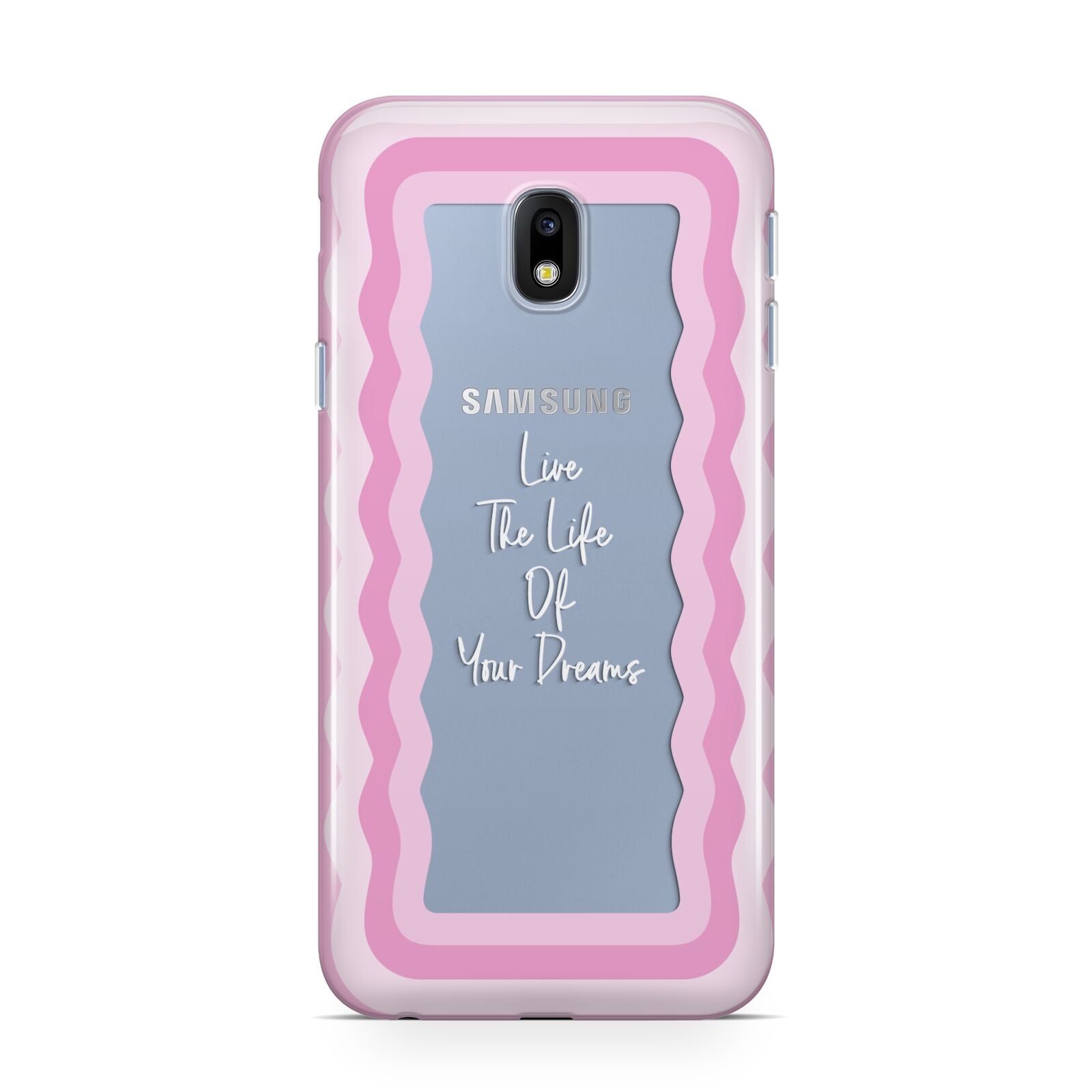 Pink Mirror Quote Samsung Galaxy J3 2017 Case