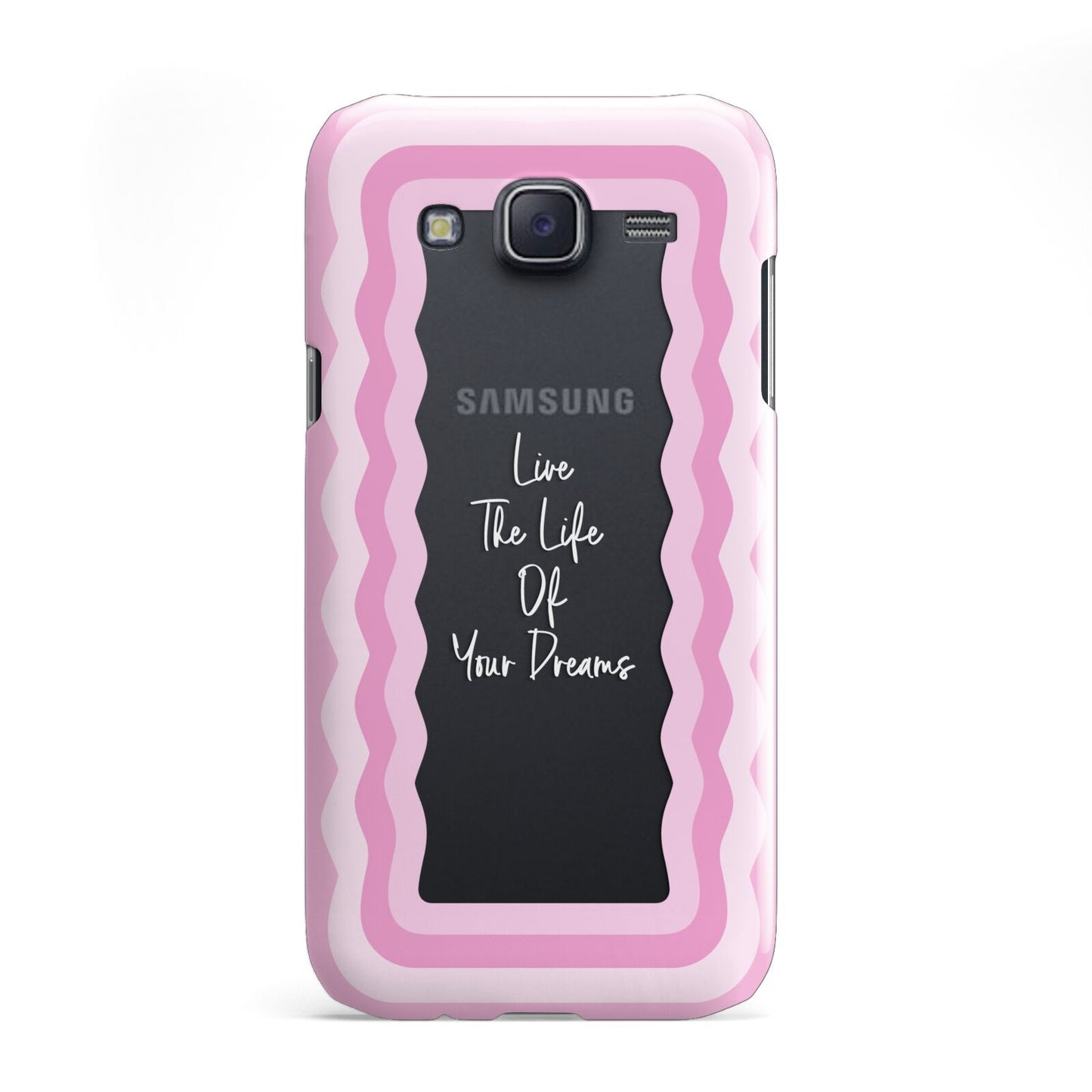 Pink Mirror Quote Samsung Galaxy J5 Case