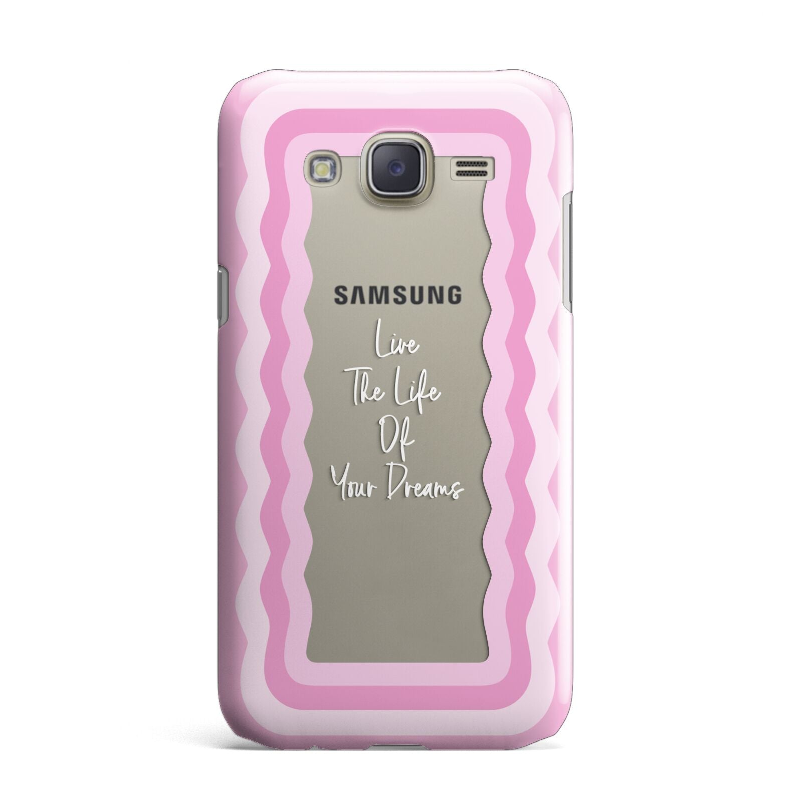 Pink Mirror Quote Samsung Galaxy J7 Case