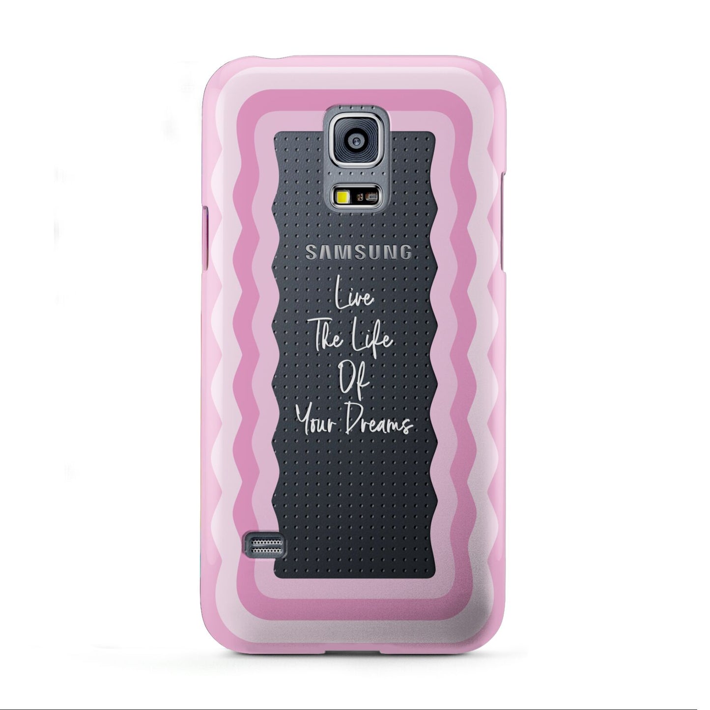 Pink Mirror Quote Samsung Galaxy S5 Mini Case