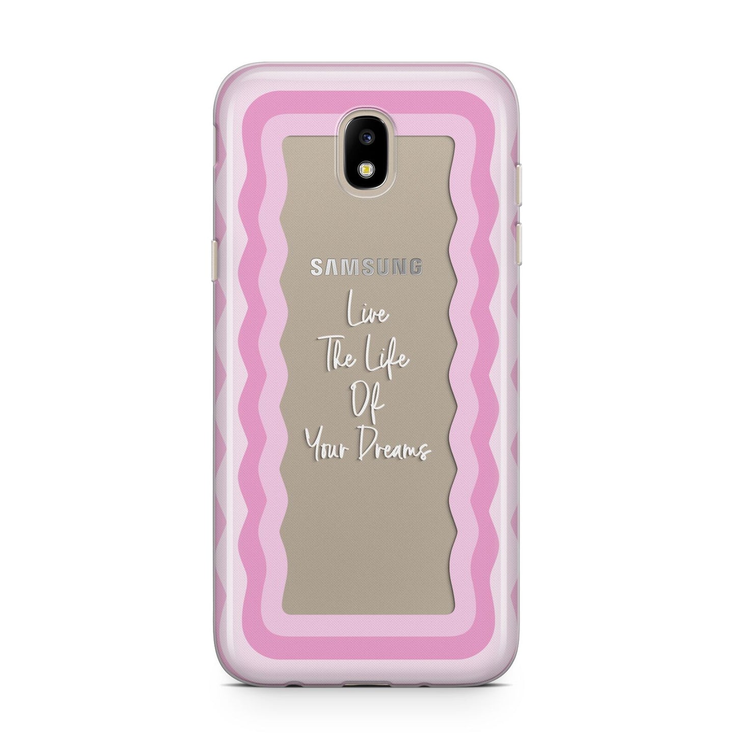 Pink Mirror Quote Samsung J5 2017 Case