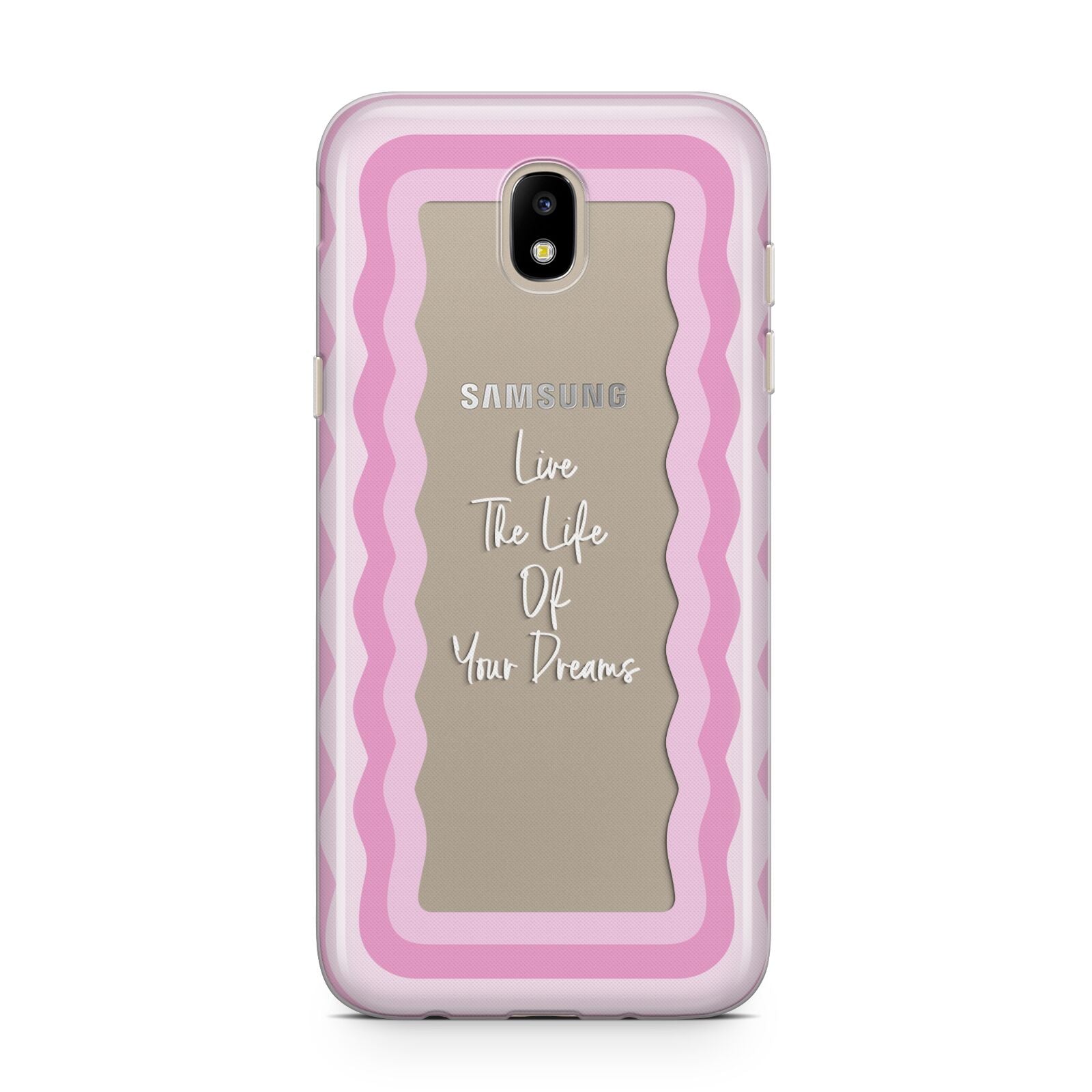 Pink Mirror Quote Samsung J5 2017 Case