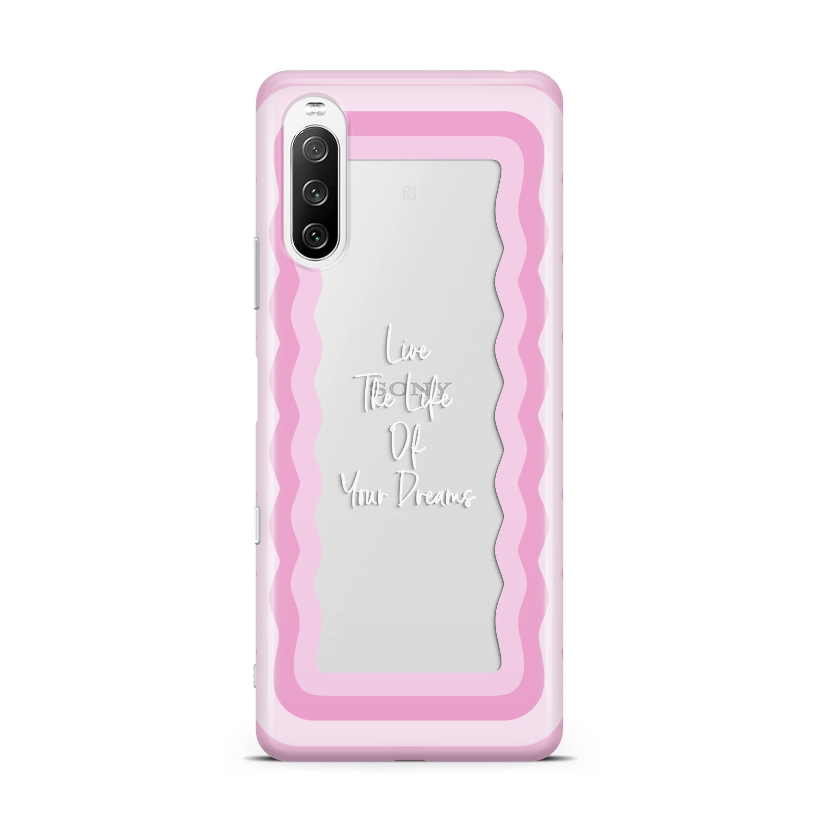 Pink Mirror Quote Sony Xperia 10 III Case