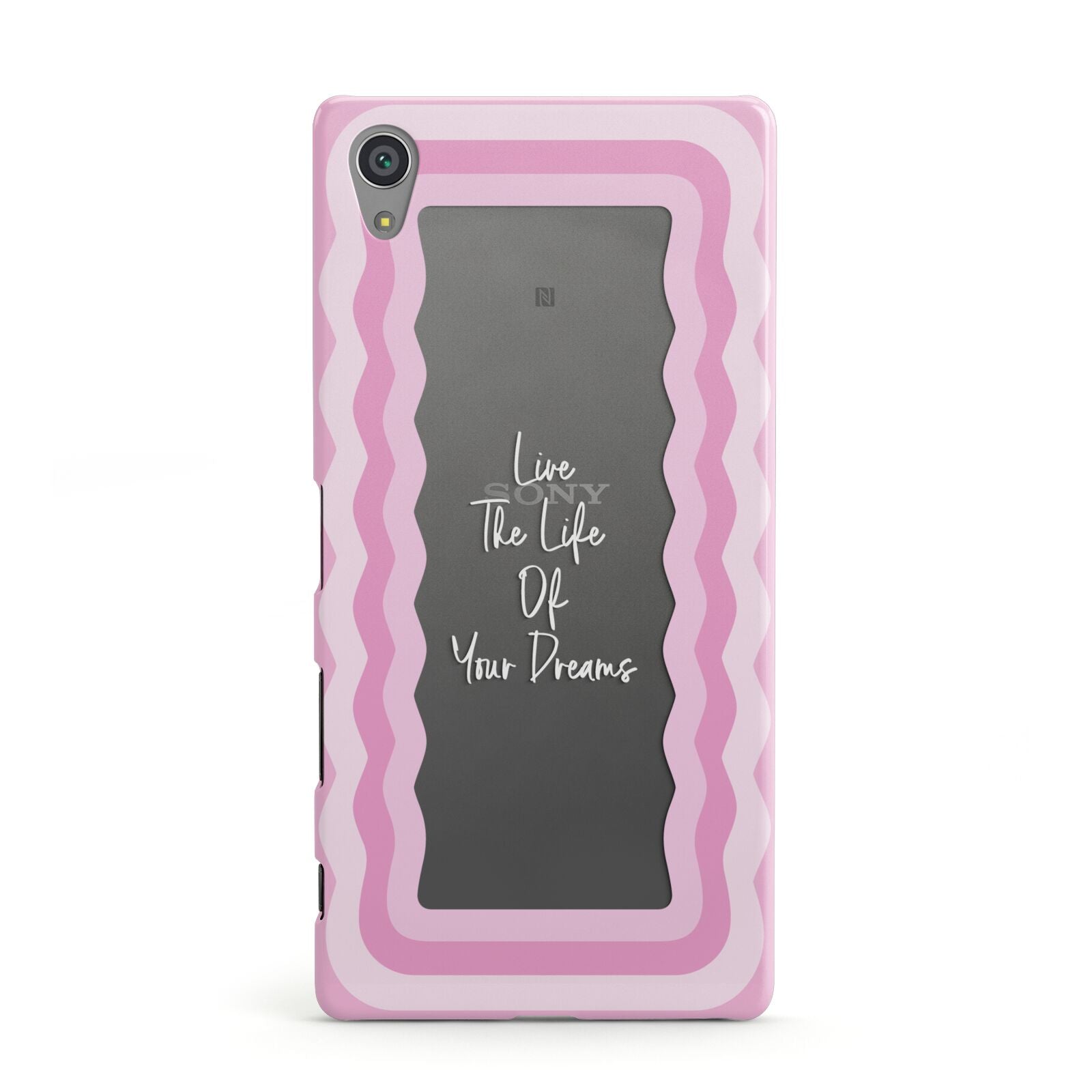 Pink Mirror Quote Sony Xperia Case