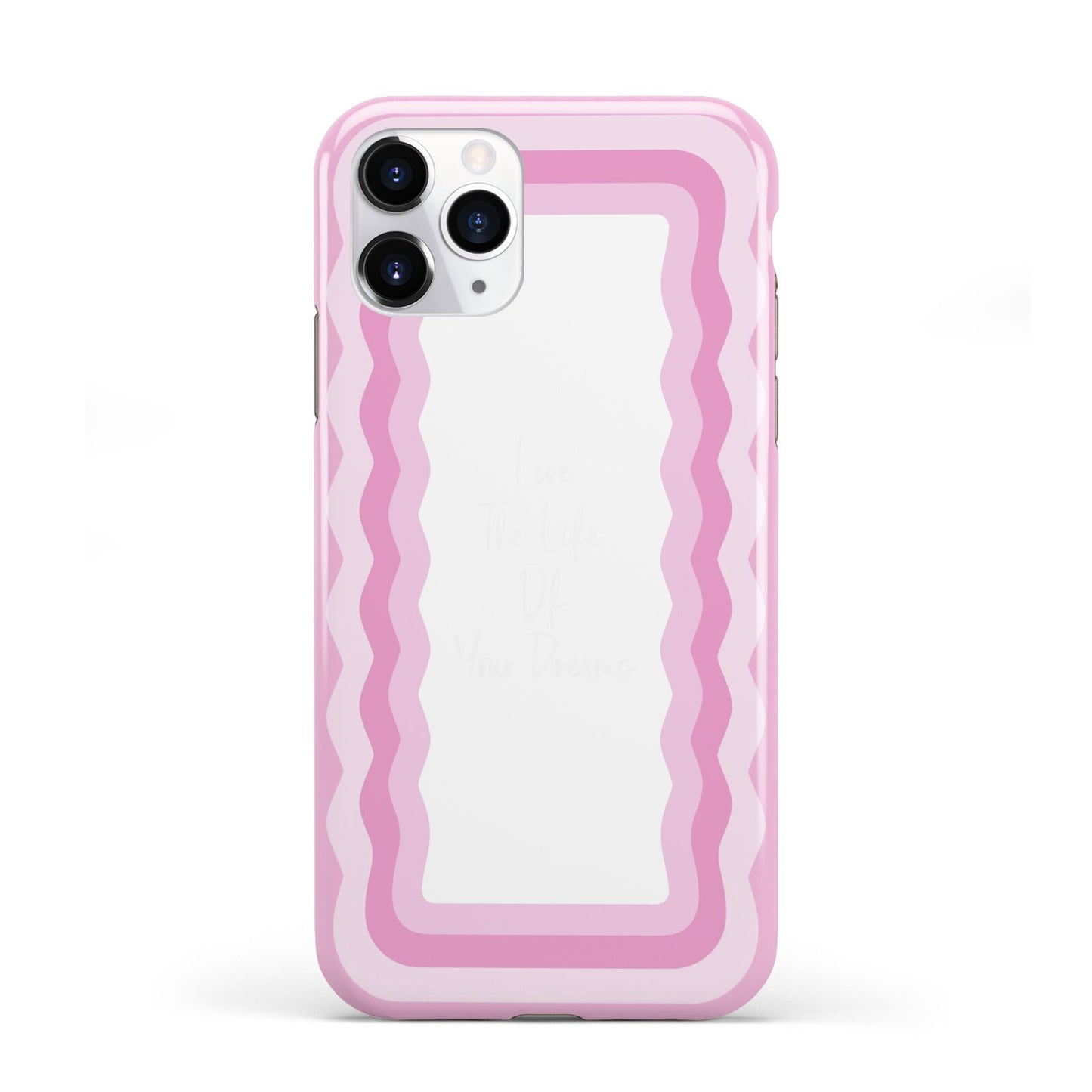 Pink Mirror Quote iPhone 11 Pro 3D Tough Case