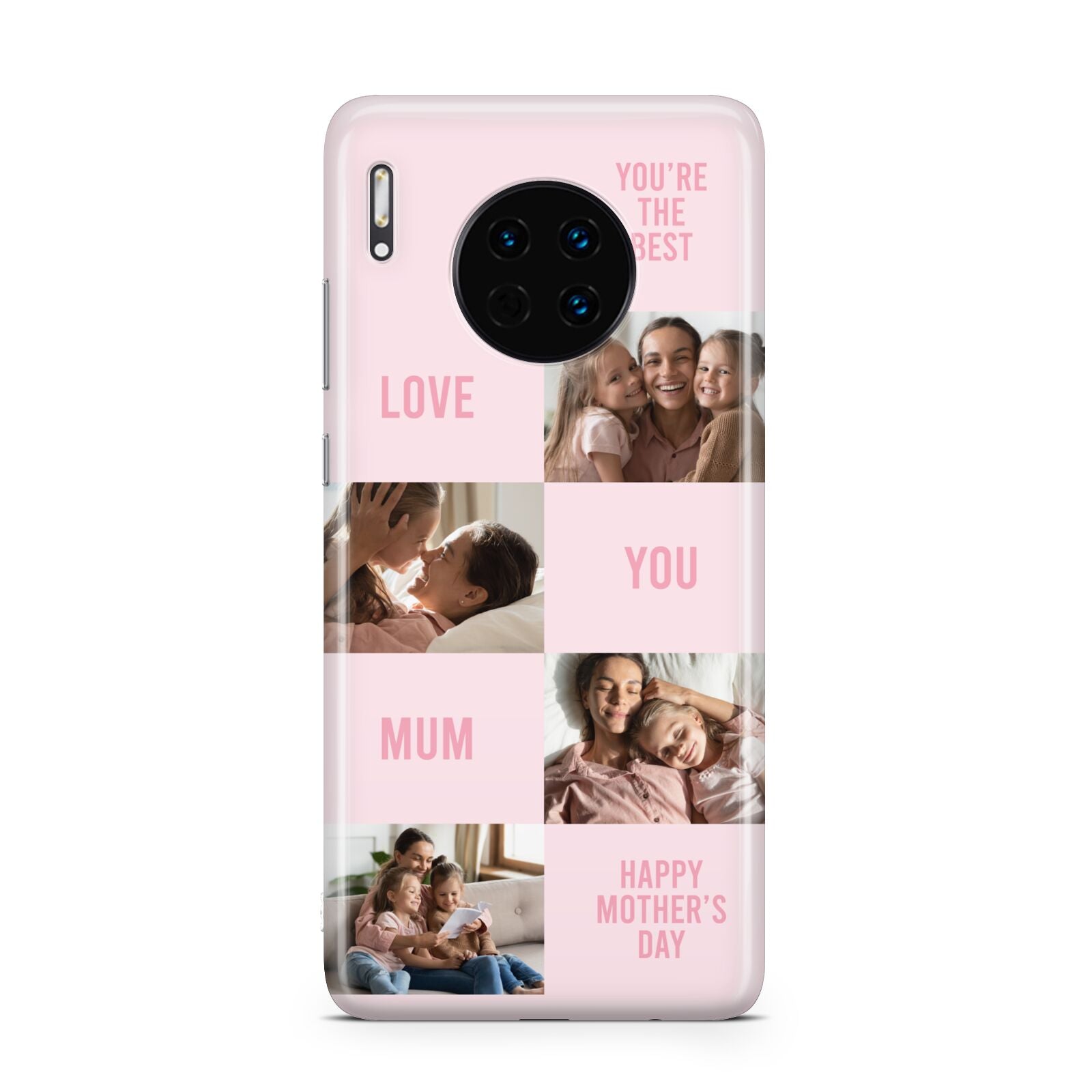 Pink Mothers Day Photo Collage Huawei Mate 30