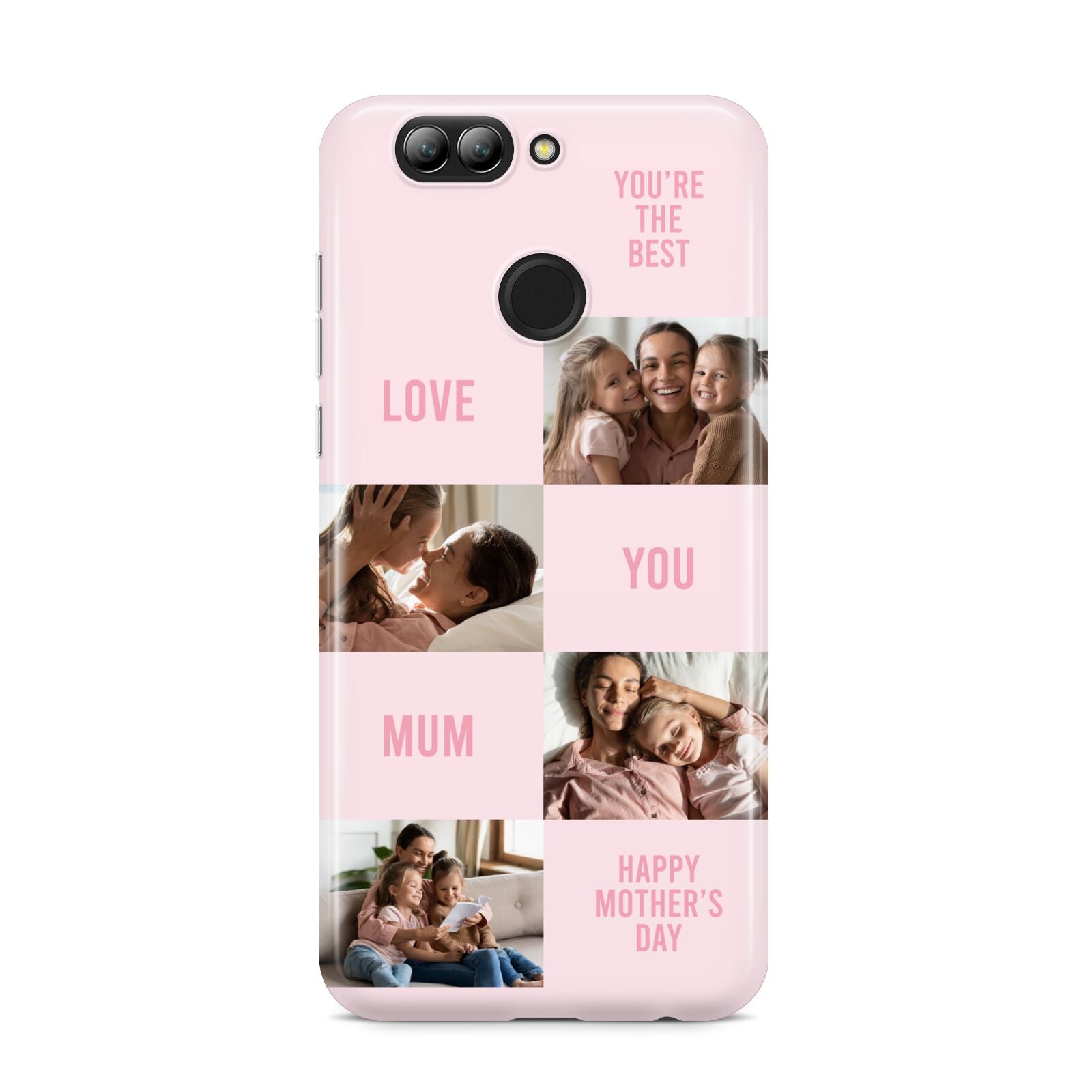 Pink Mothers Day Photo Collage Huawei Nova 2s Phone Case