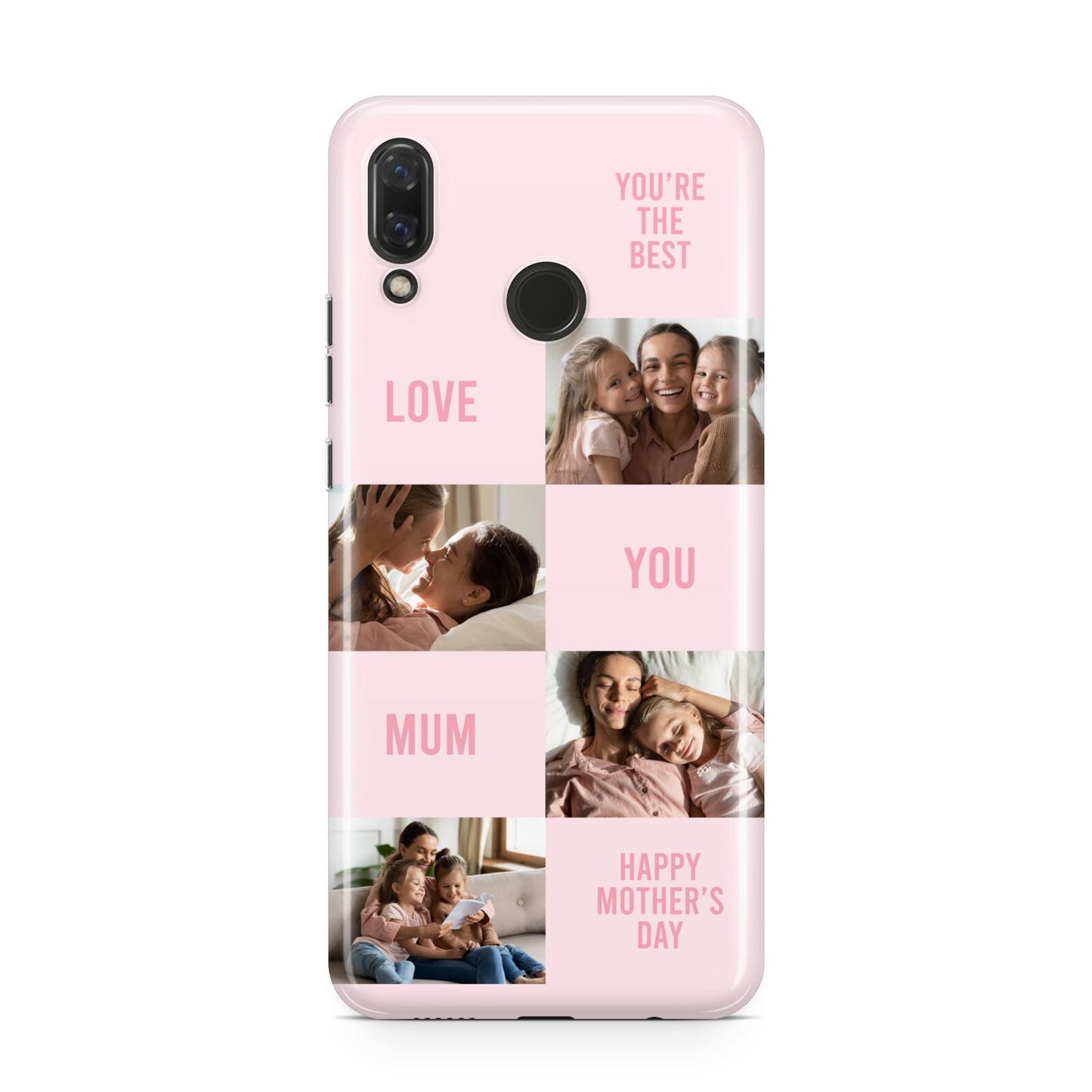 Pink Mothers Day Photo Collage Huawei Nova 3 Phone Case