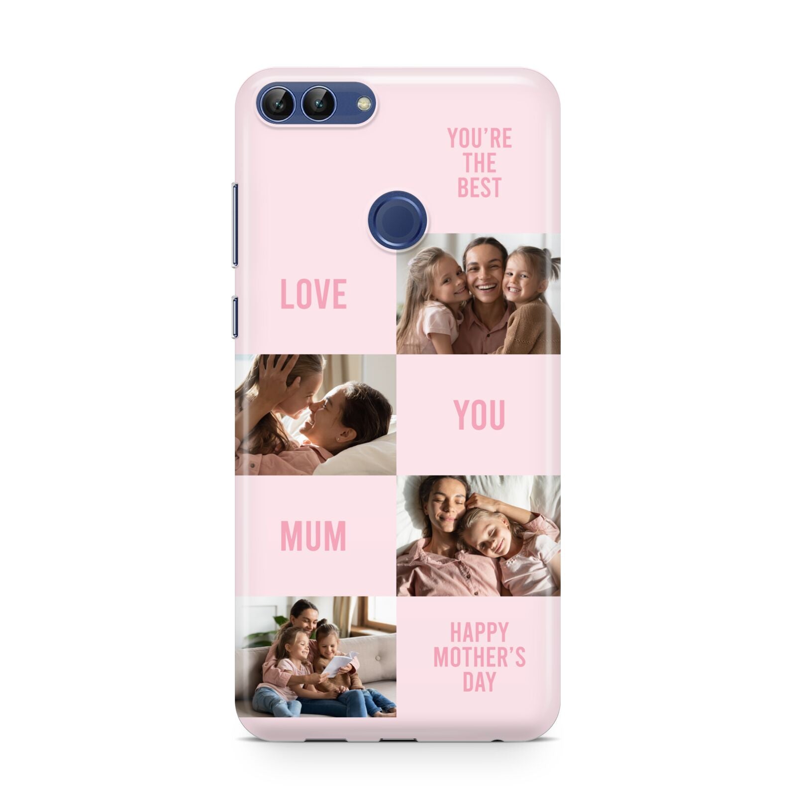 Pink Mothers Day Photo Collage Huawei P Smart Case