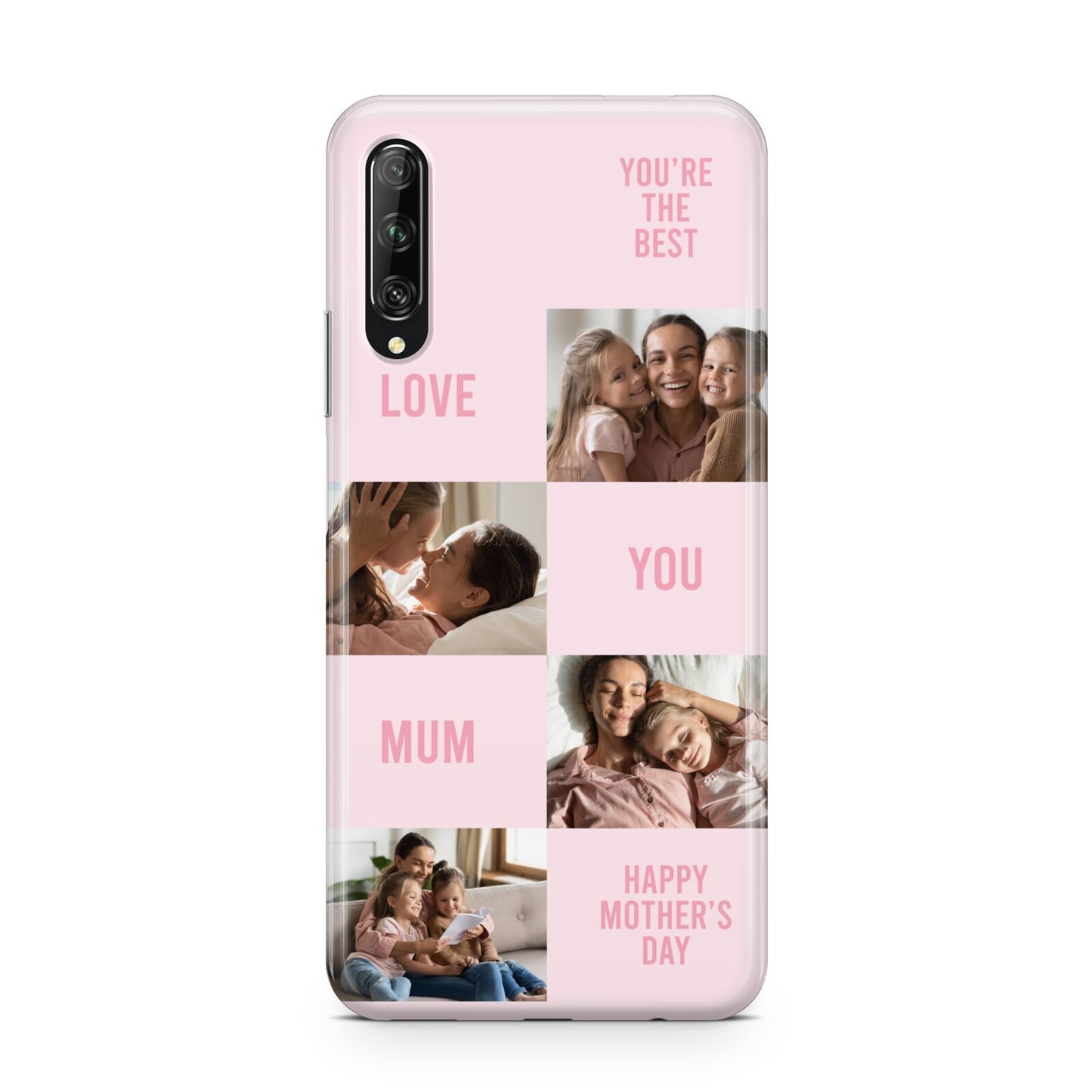 Pink Mothers Day Photo Collage Huawei P Smart Pro 2019