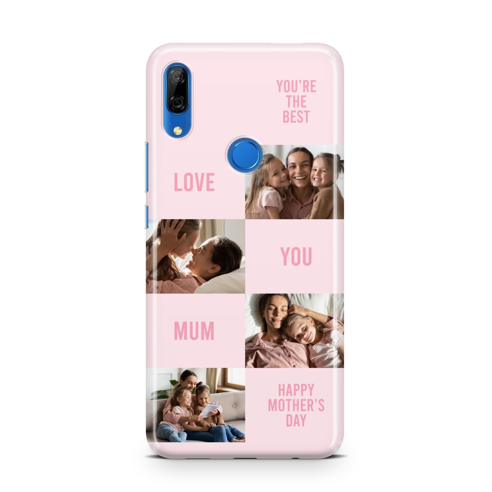 Pink Mothers Day Photo Collage Huawei P Smart Z