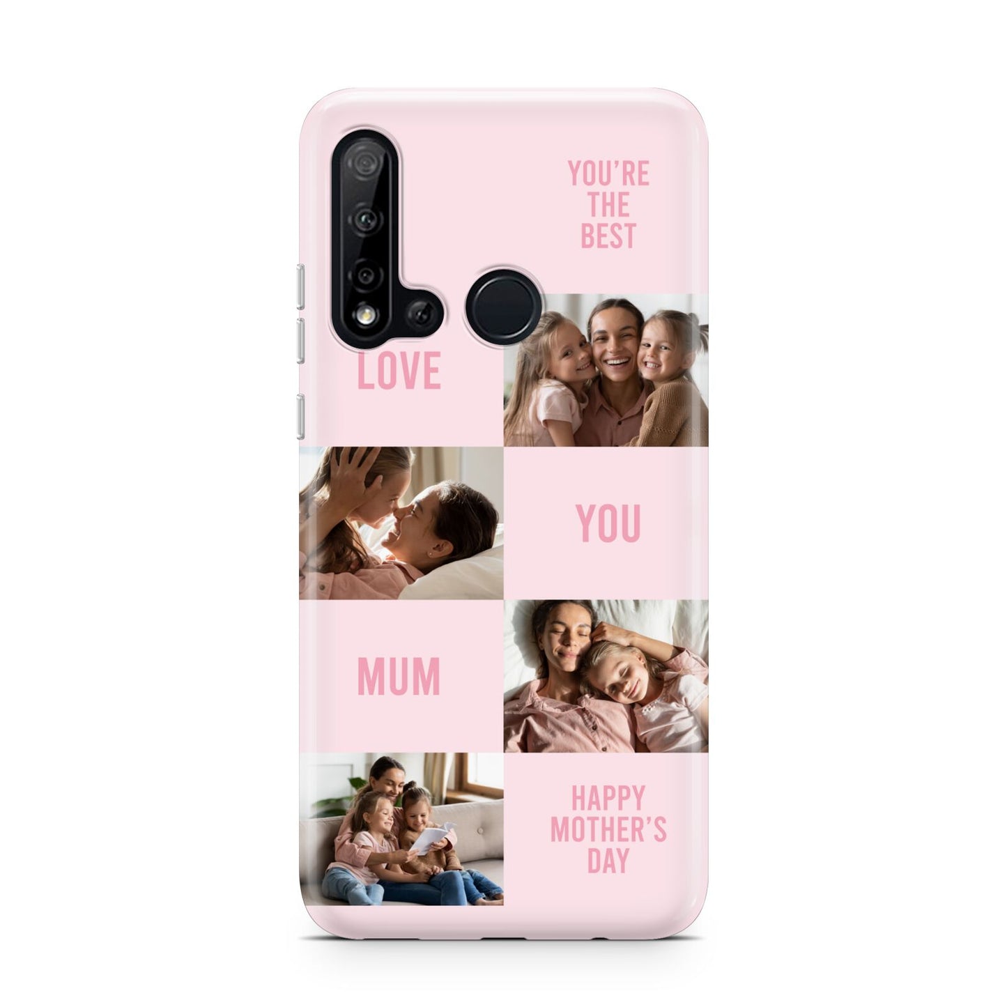 Pink Mothers Day Photo Collage Huawei P20 Lite 5G Phone Case