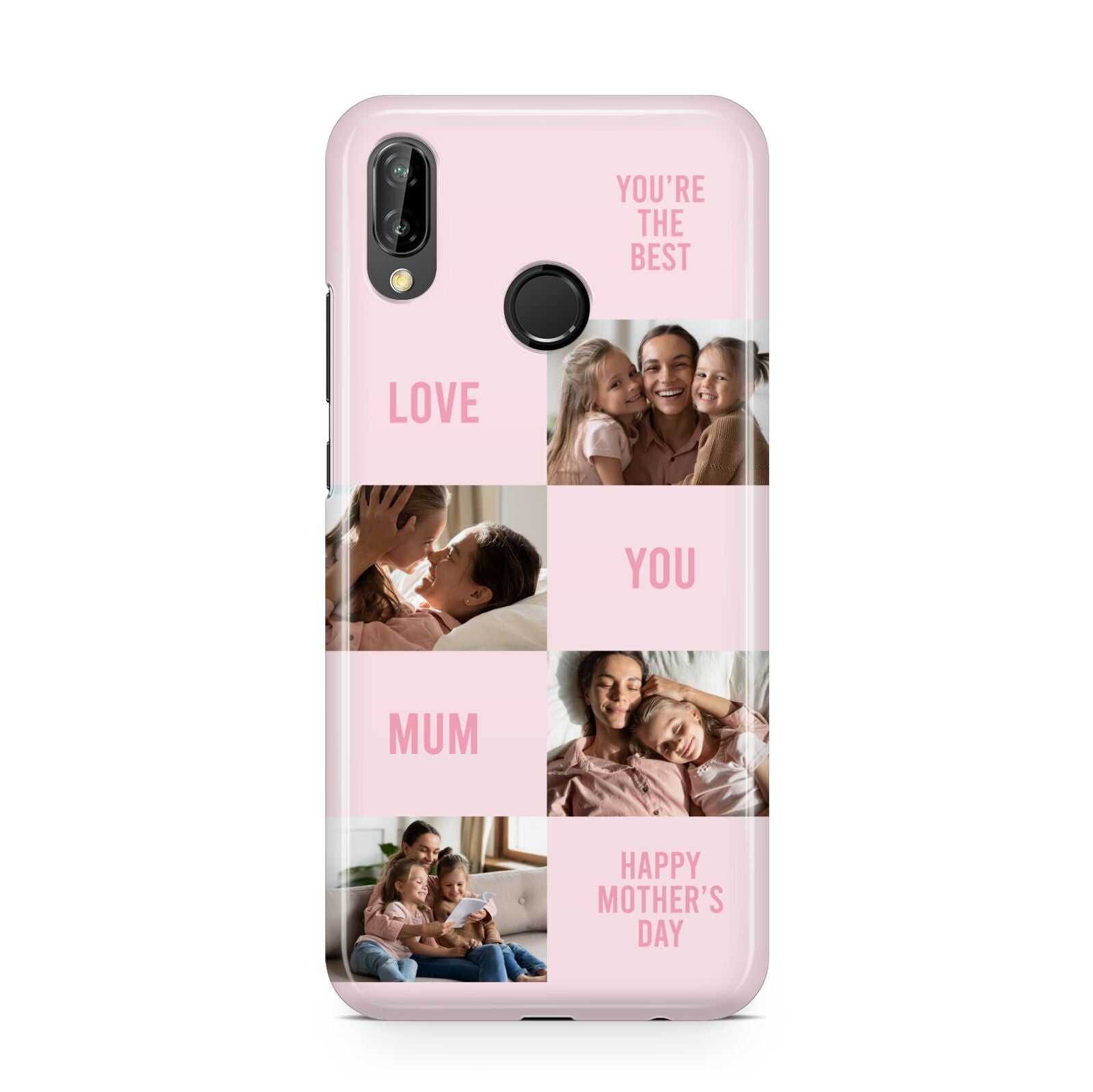 Pink Mothers Day Photo Collage Huawei P20 Lite Phone Case