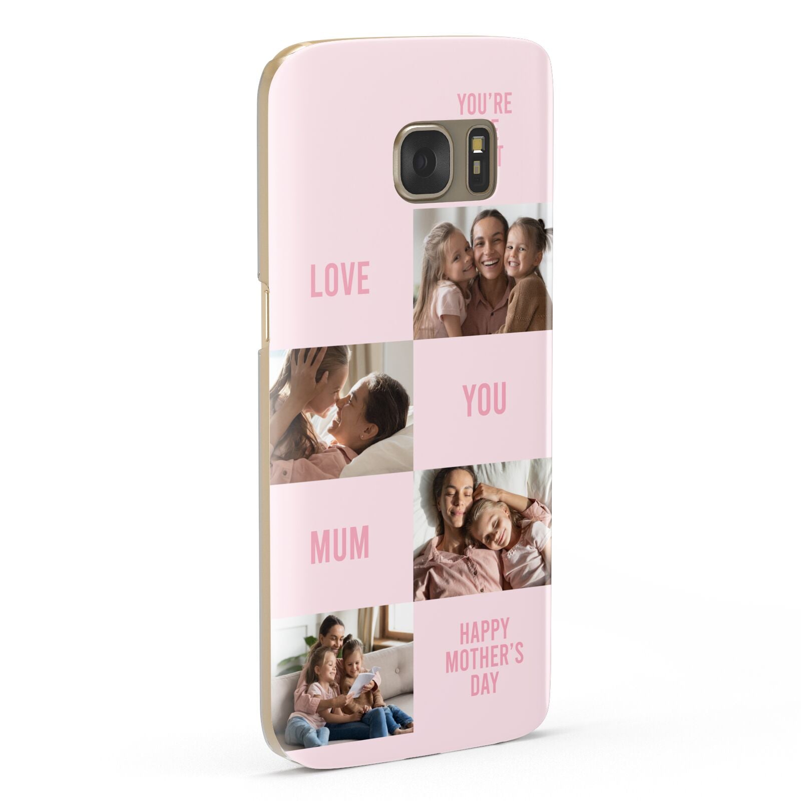 Pink Mothers Day Photo Collage Samsung Galaxy Case Fourty Five Degrees